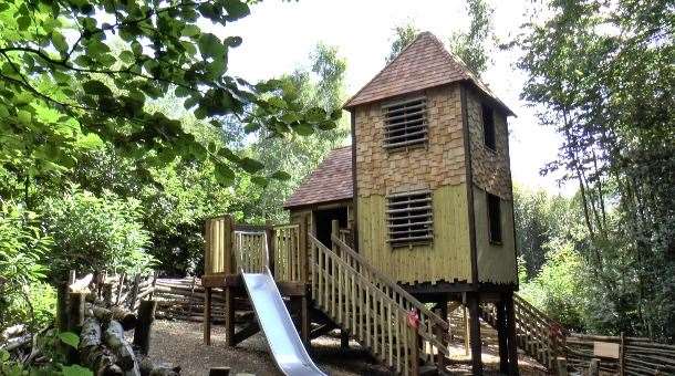 The new treehouse at Chartwell, near Westerham
