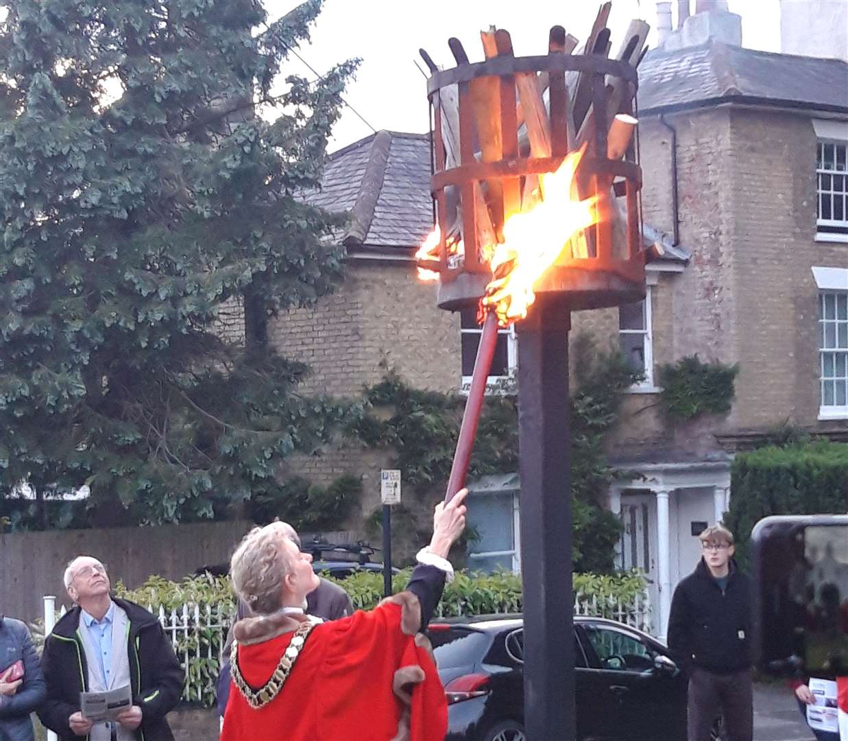 Towns all over Kent will be lighting memorial beacons. Picture: Supplied by Sevenoaks Town Council