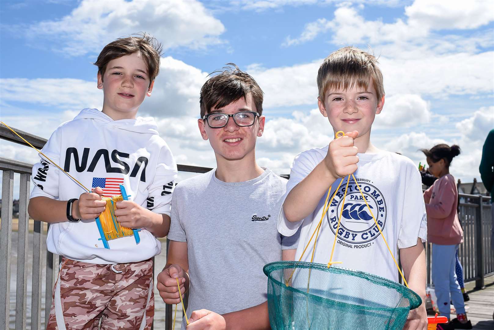 Take the kids crabbing in Kent