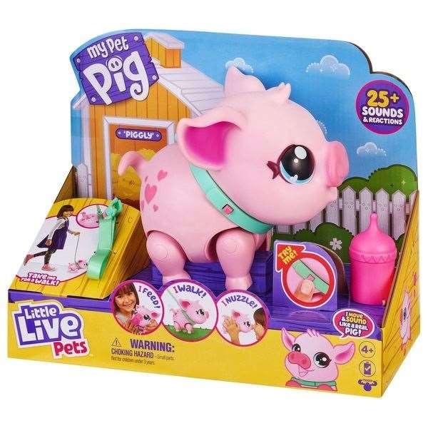 Little Live Pets Piggy. Picture: Dream Toys.