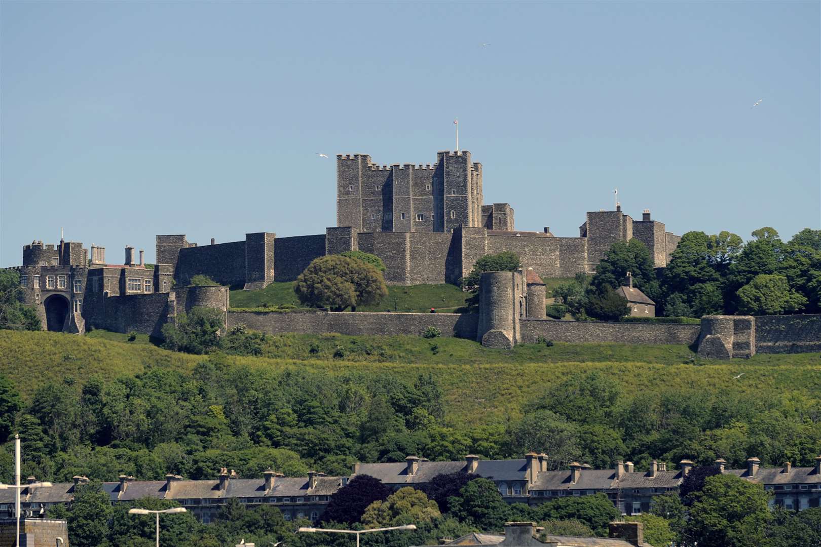 Dover Castle has now reopened its outdoor spaces but visits must be pre-booked