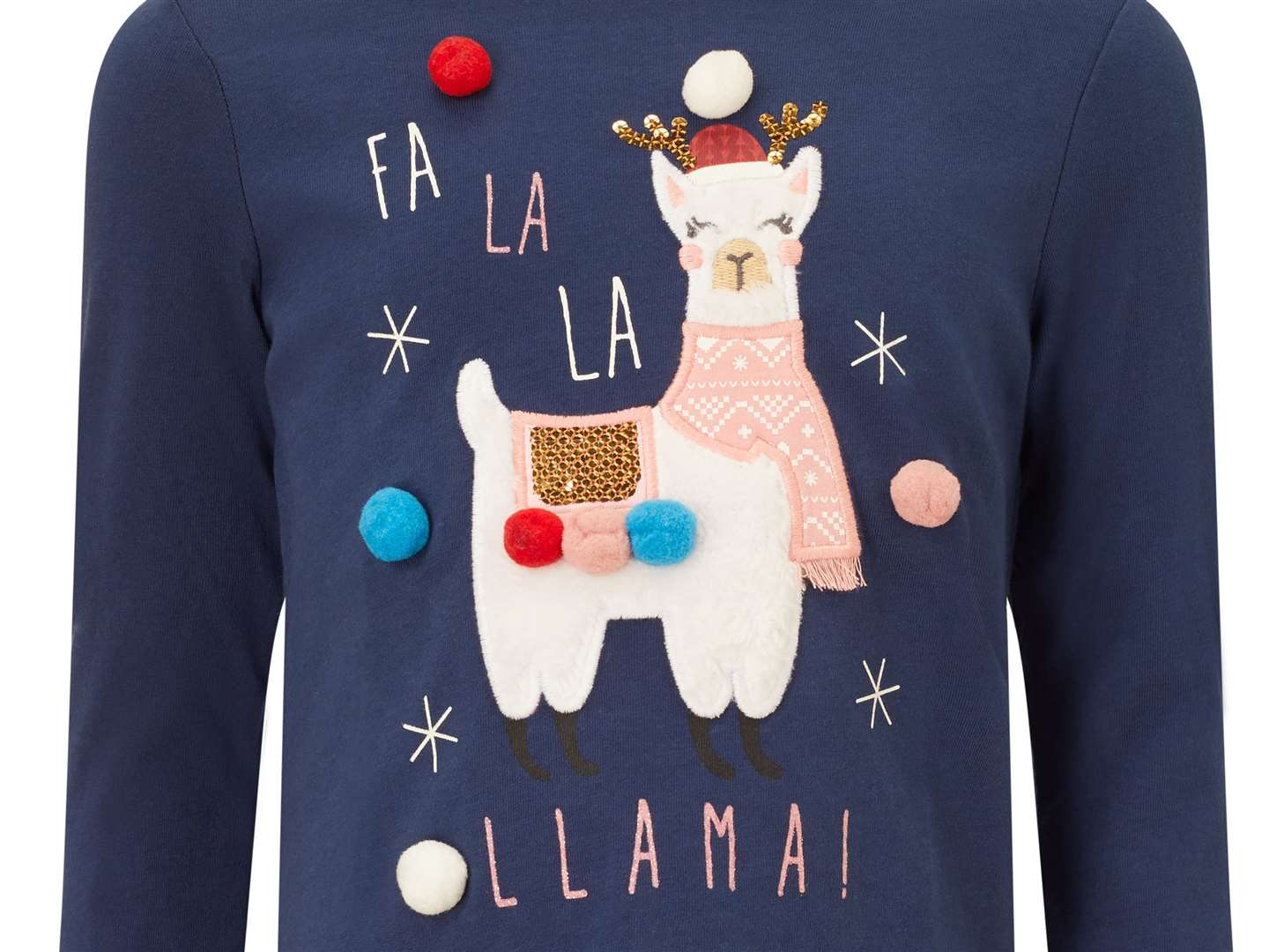 Fa la la llama! Trot along to Tesco for this long-sleeve t-shirt which is just £5.