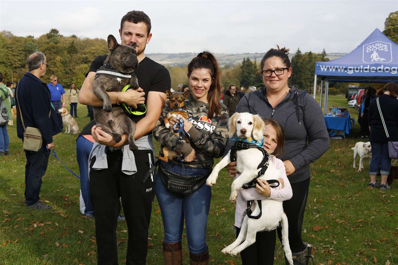 Leeds Castle's charity dog walk takes place this weekend