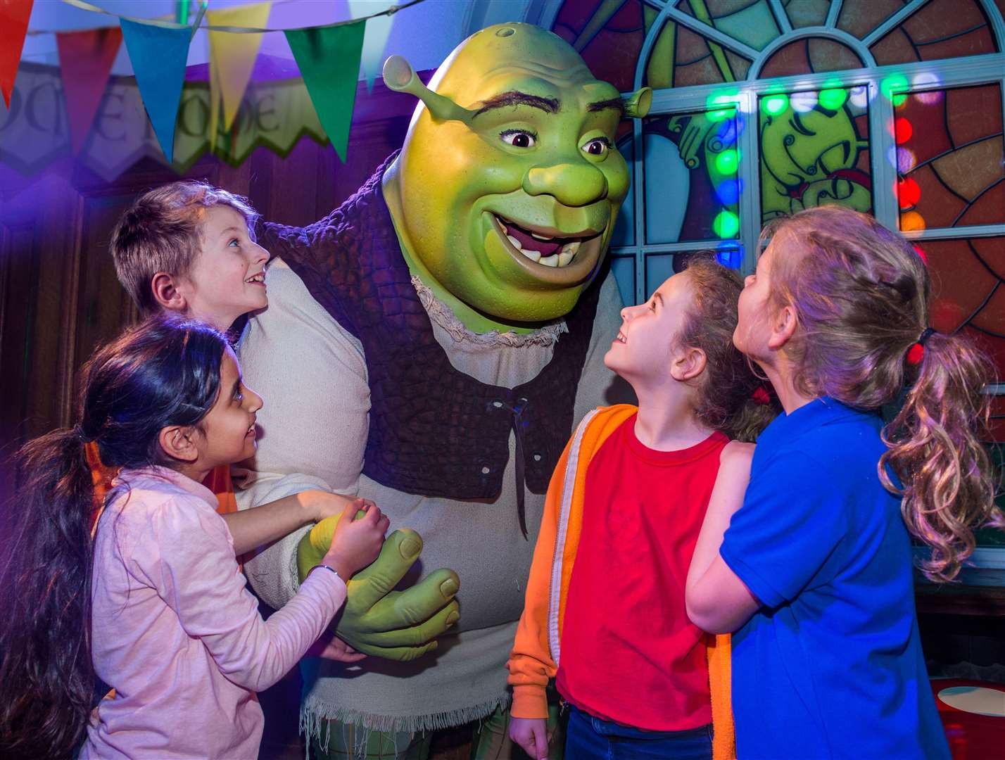 A day out at Shrek's Adventure in London is also part of the offer