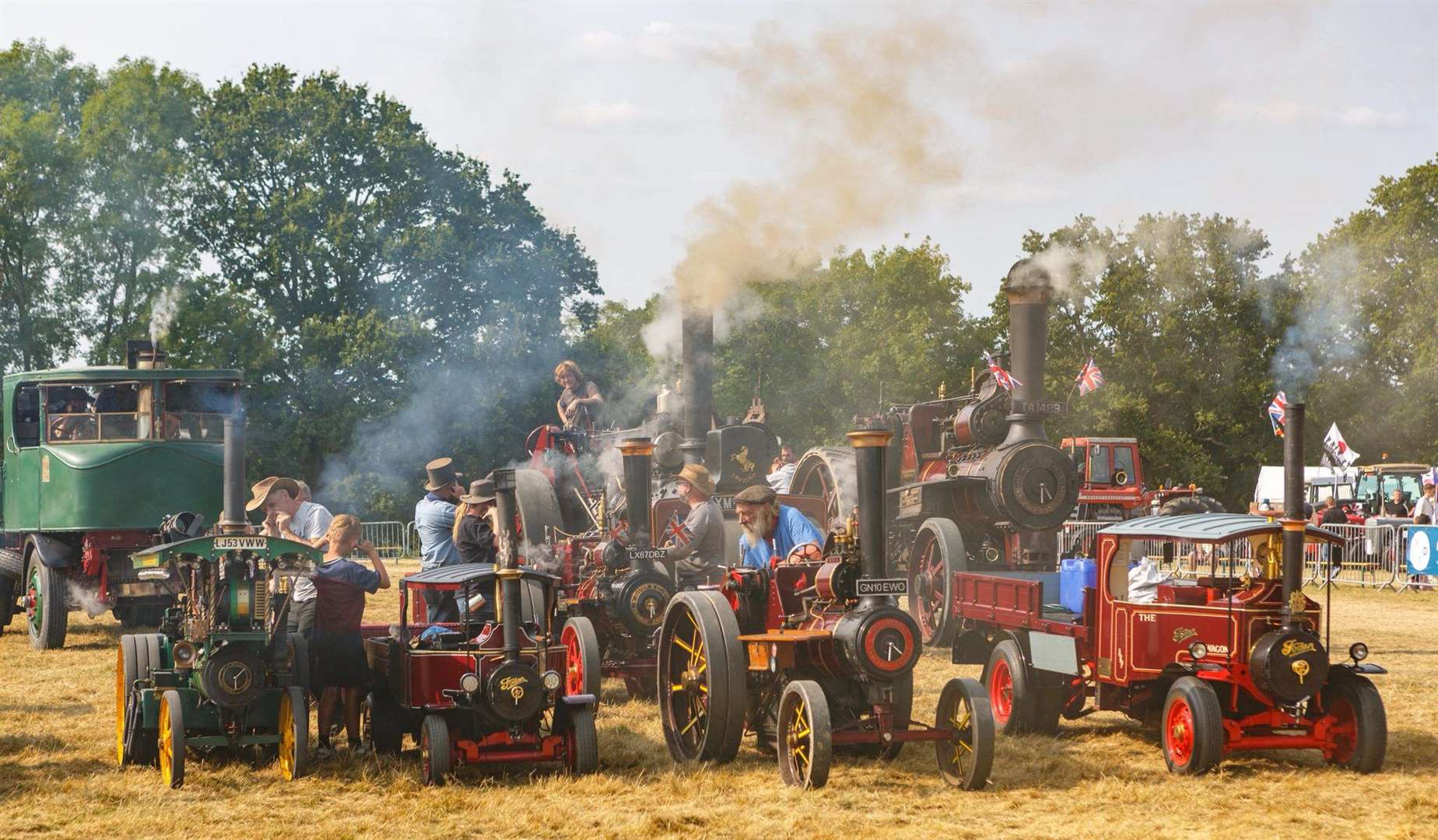 There will be hundreds of vehicles on display, from agricultural machinery to classic cars. Picture: Facebook / Biddenden Tractorfest