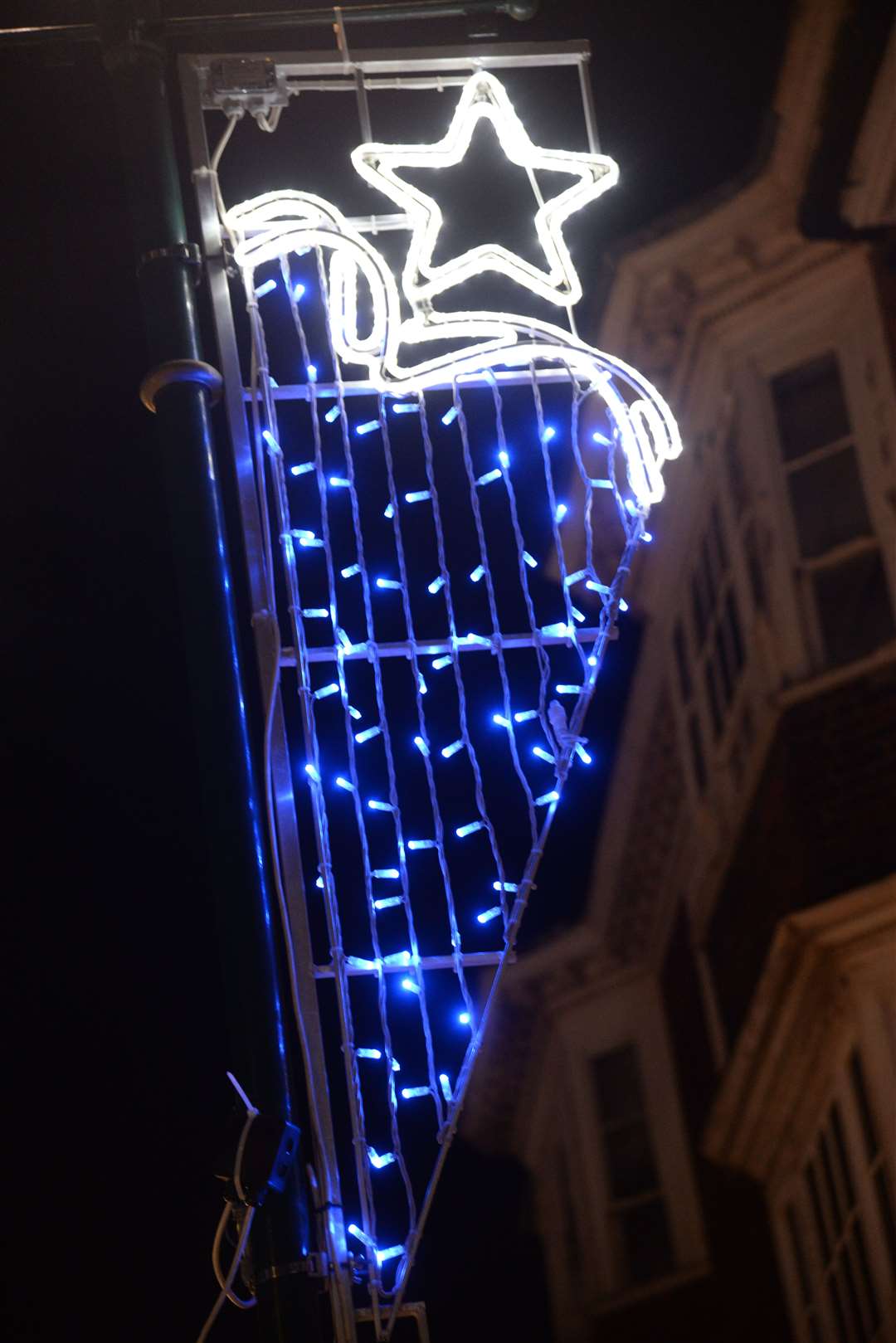 Sittingbourne Christmas lights back in 2018 Picture: Chris Davey