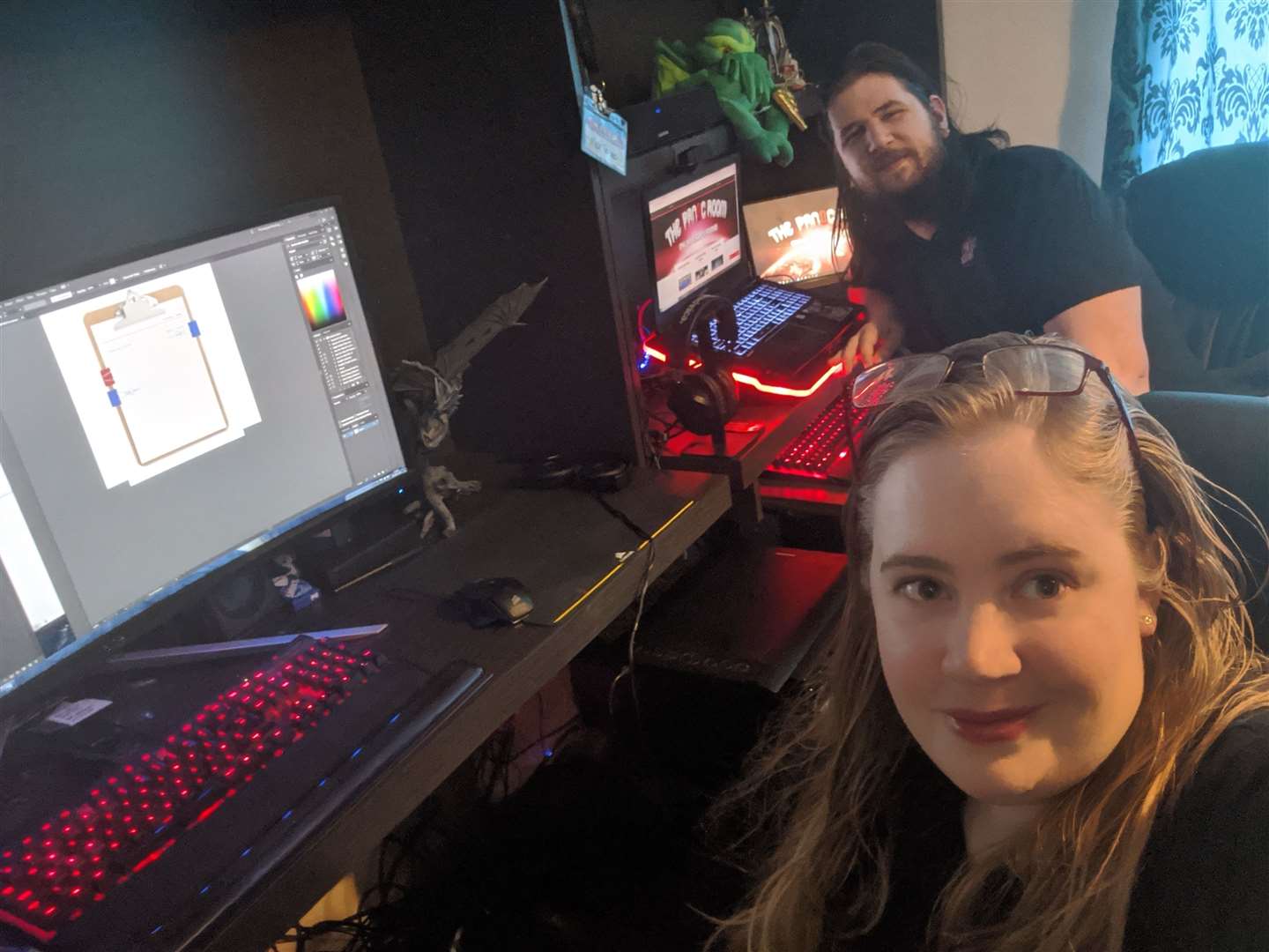Monique and Alex Souter of the Panic Room in Gravesend say they have built the biggest online shop of games to play at home