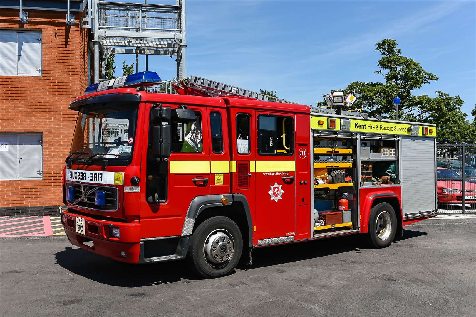 The virtual event will include a tour of a fire station