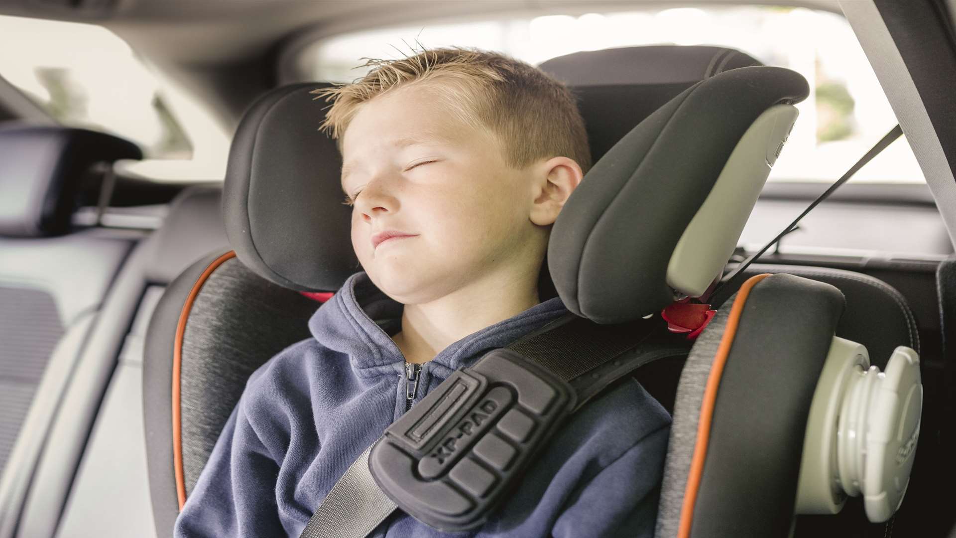 Children must be in a car seat until they are 135cm tall or 12 years old - whichever comes first