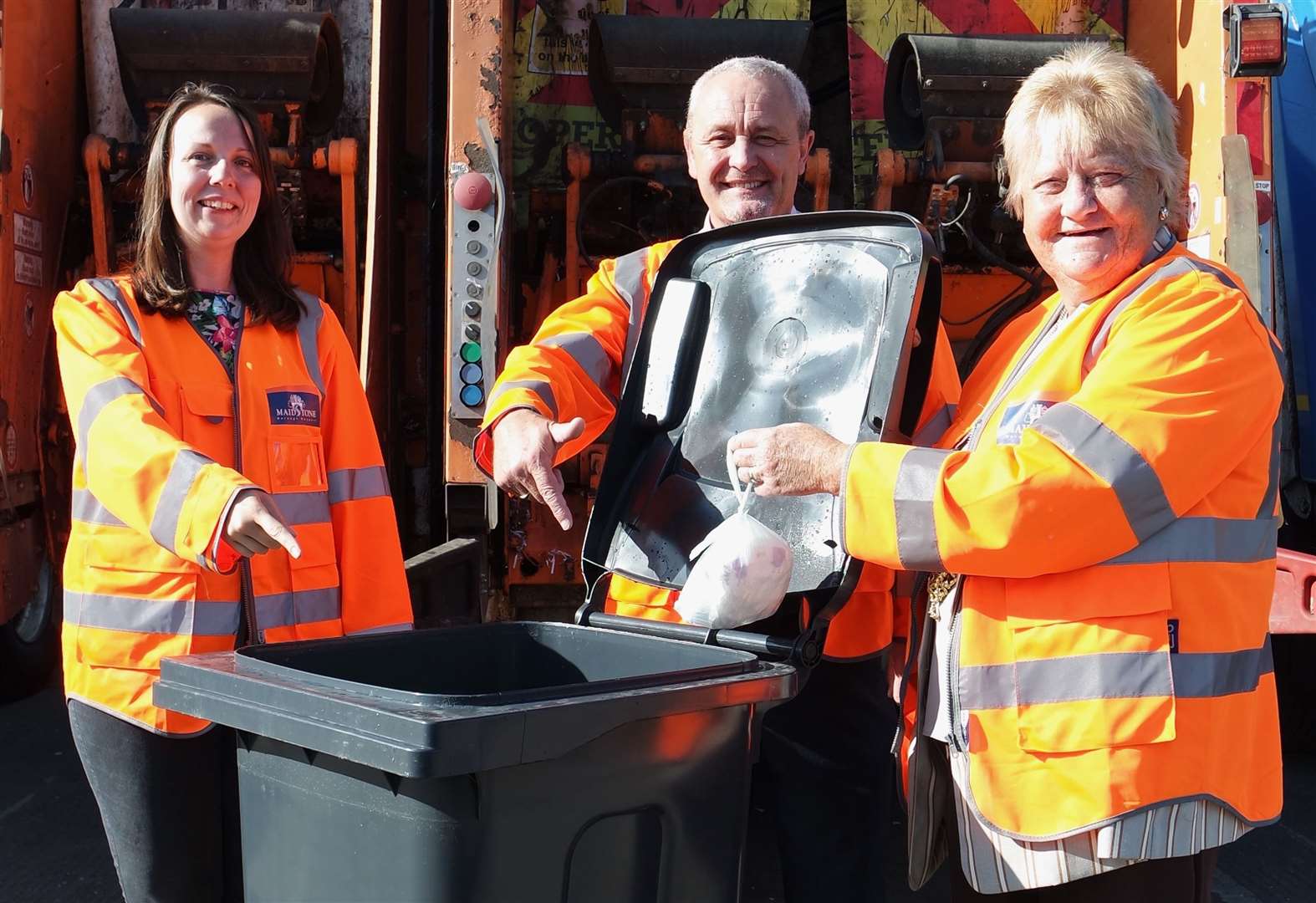 Maidstone council's Bin the Nappy campaign supports recycling