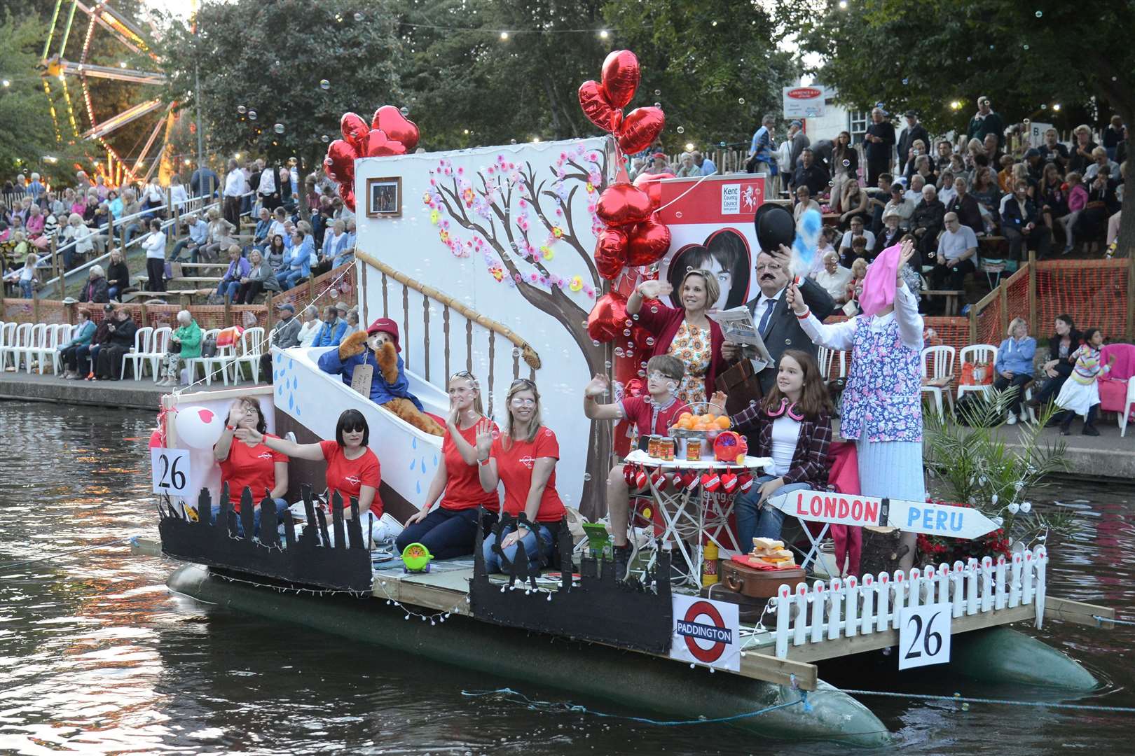 A vast array of floats will set sail down the canal on Wednesday, August 21