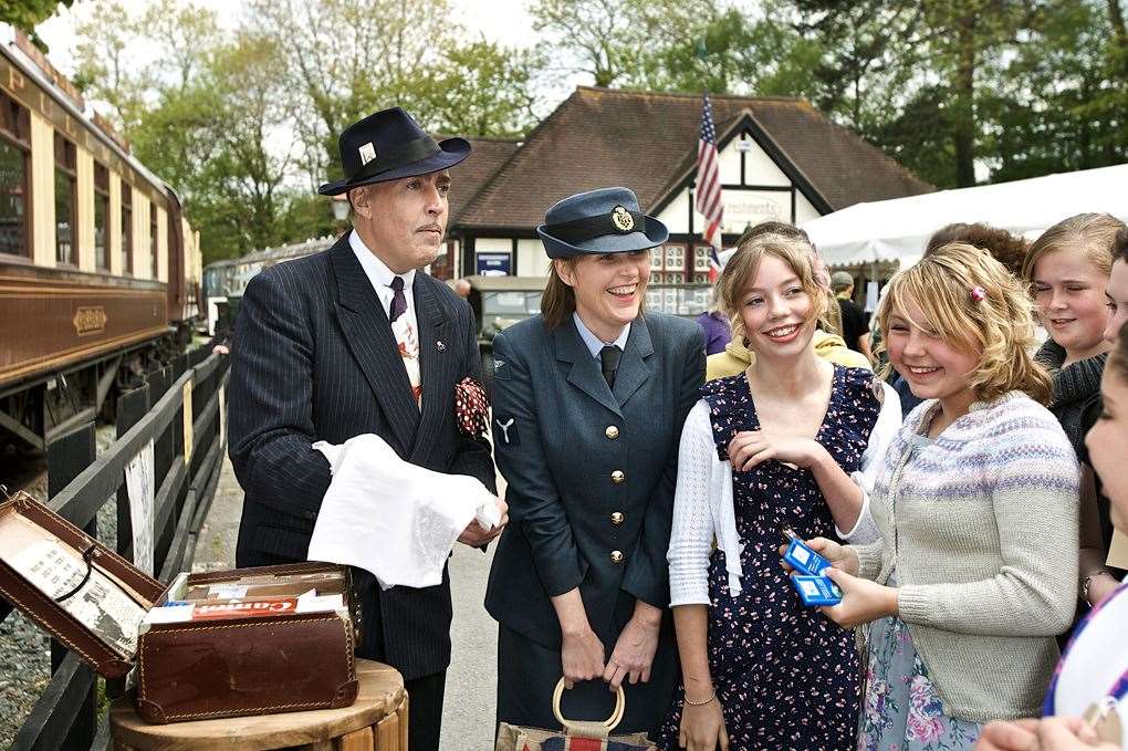 The 1940s Weekend is popular with visitors