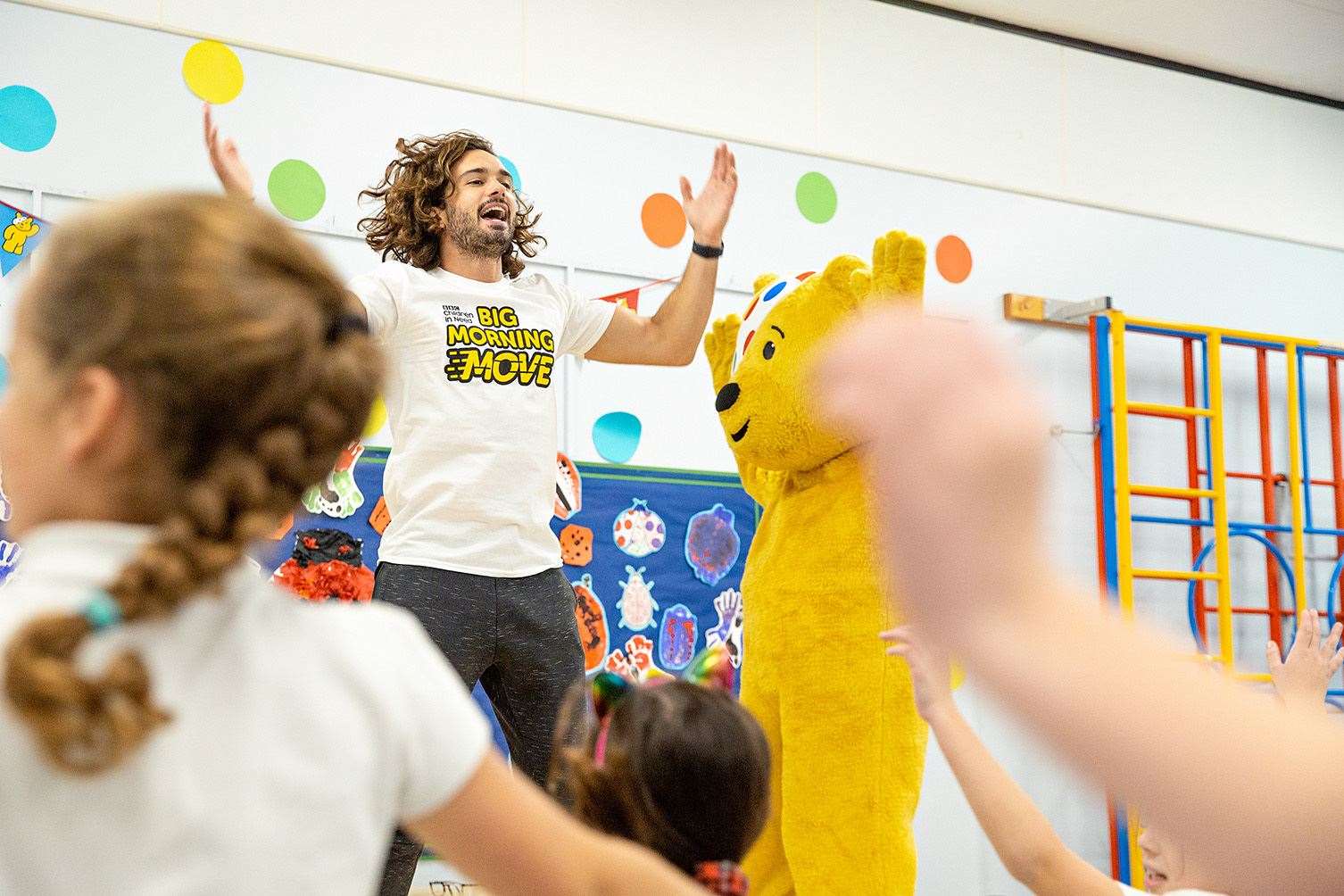 Joe Wicks, who is a Children in Need ambassador, says he will become the nation's PE teacher