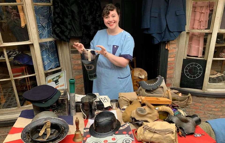 Be transported back to wartime Britain with reenactors who will immerse you in the home front and frontline. Picture: Supplied by National Trust