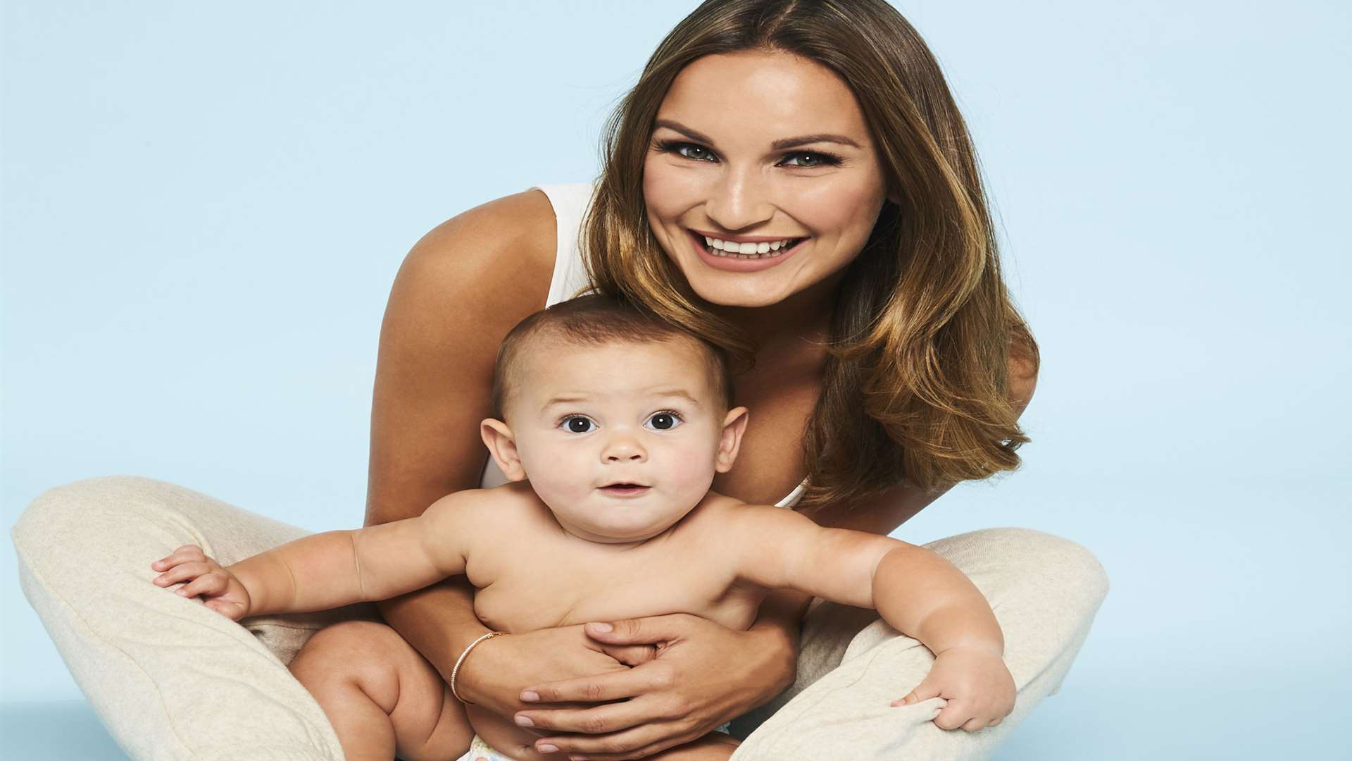 Sam Faiers and son Paul Tony