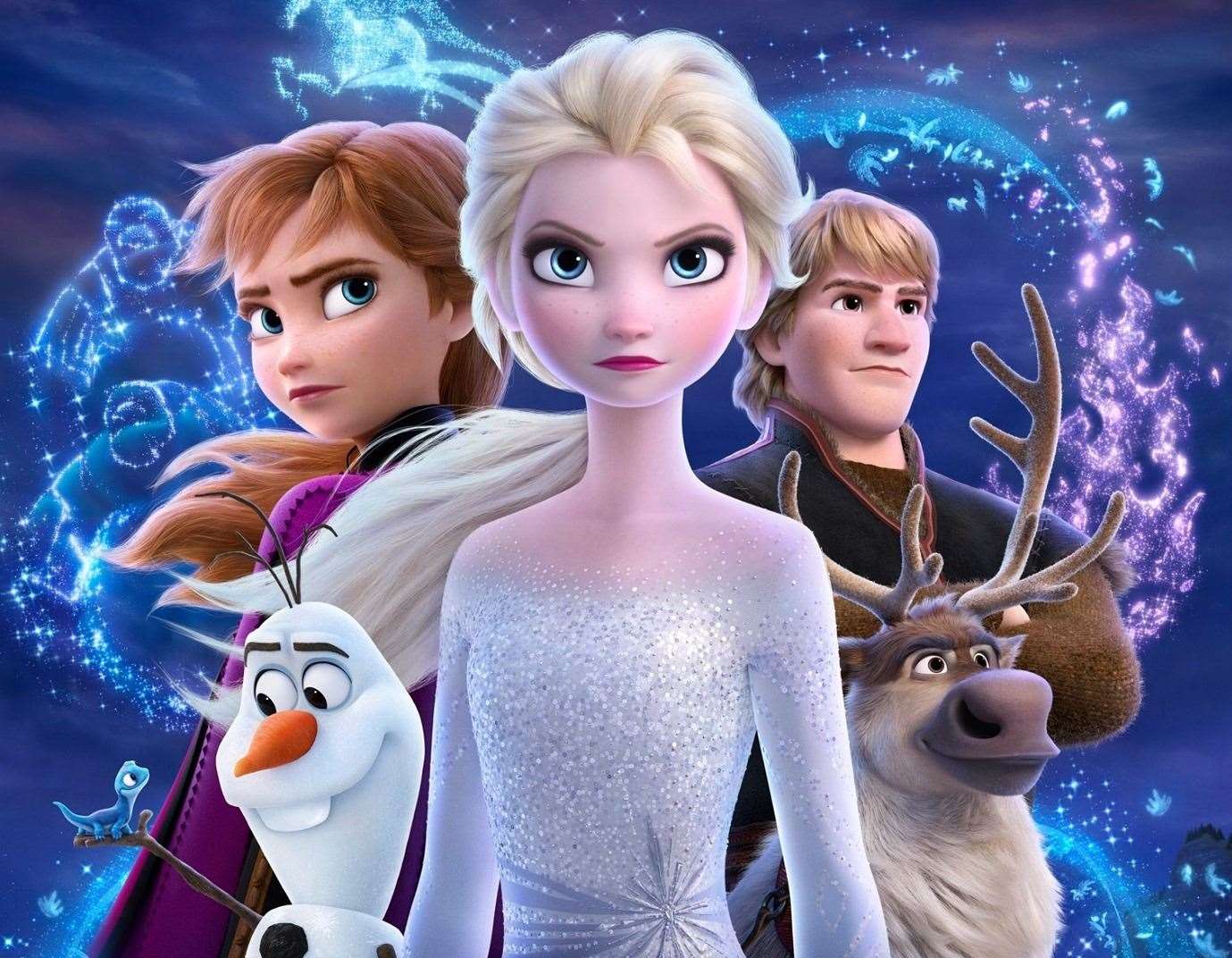 The swimming sessions are Frozen 2 themed