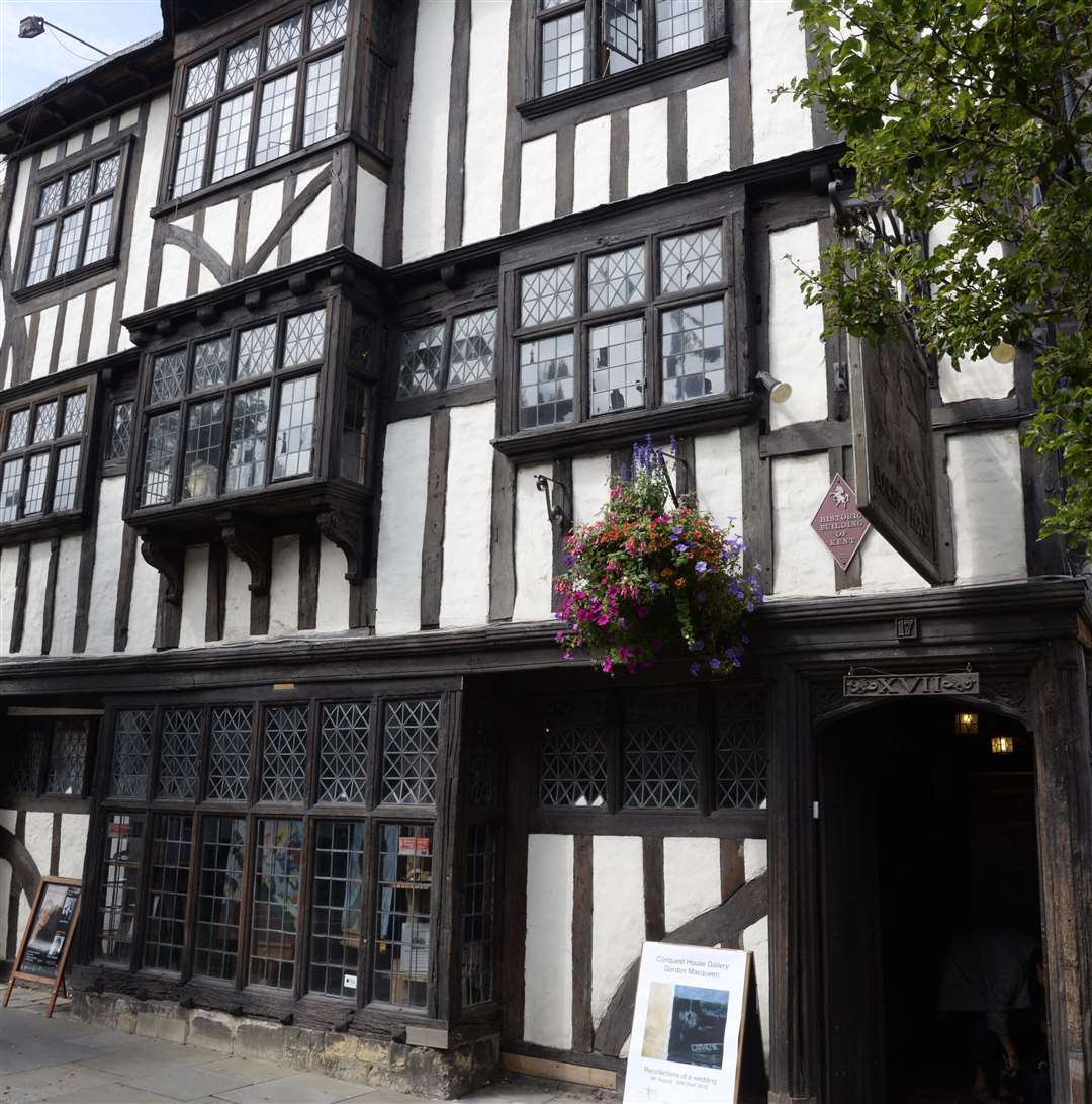 Conquest House played a key part in the planning of Thomas Becket's murder at the nearby cathedral. Picture: Chris Davey