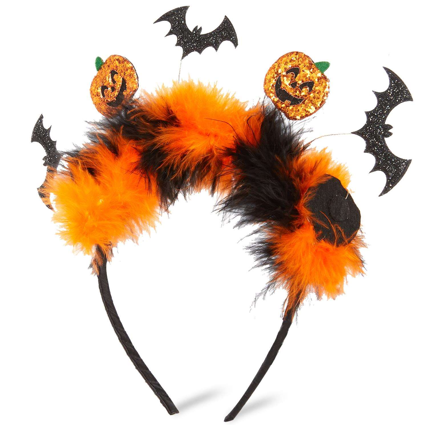 Pumpkin Bat Aliceband £3