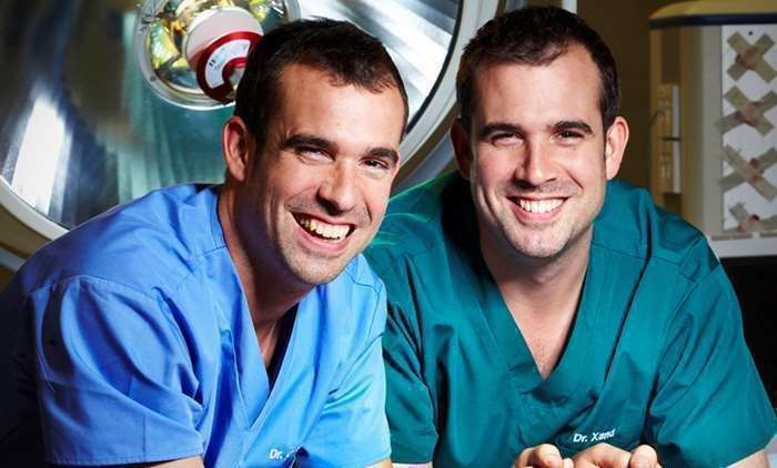 Operation Ouch! is presented by twin doctors Dr Chris and Dr Xand
