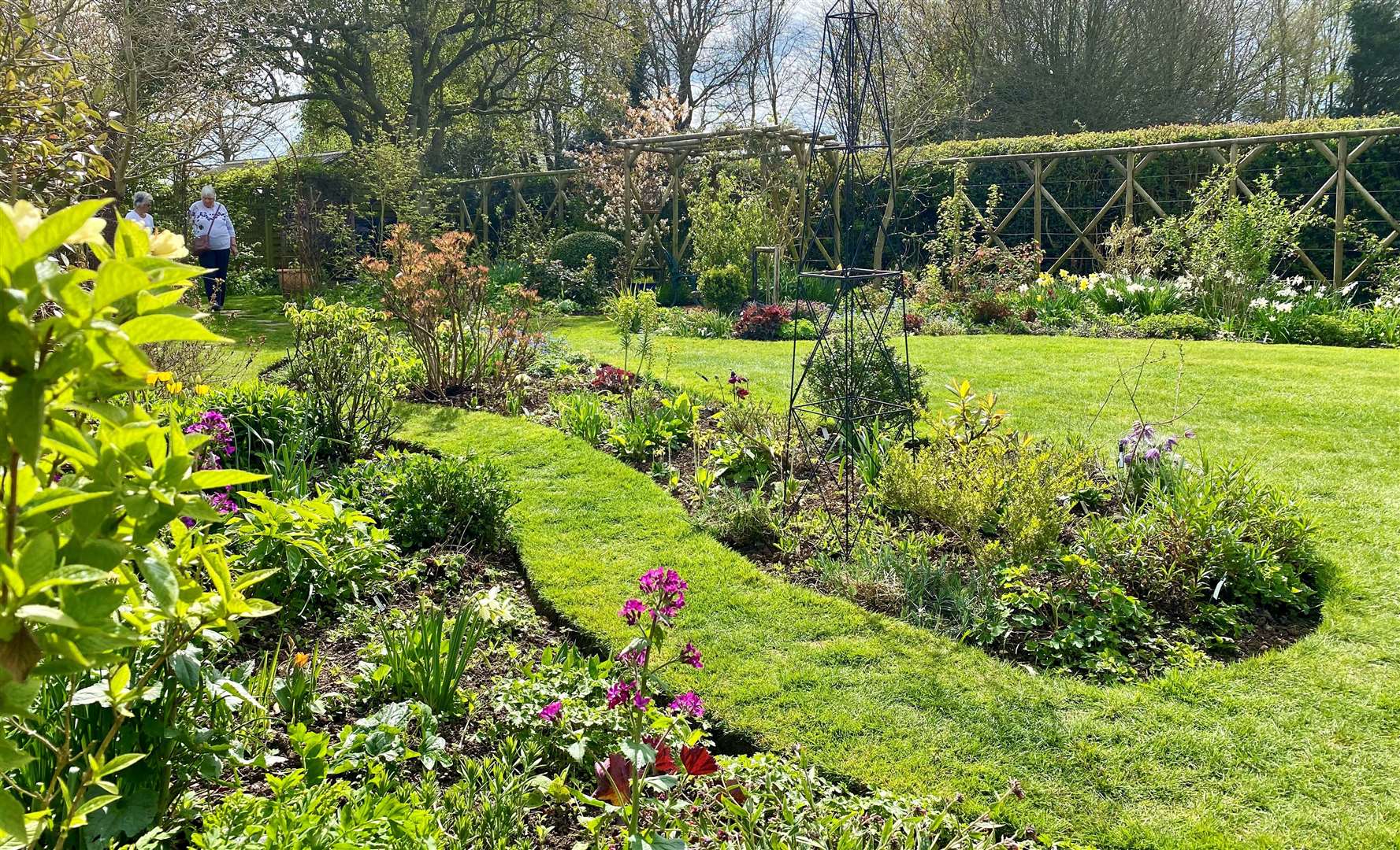 The team at Swallowfields Nursery will be taking their display to the prestigious RHS Chelsea Flower Show this year. Picture: NGS