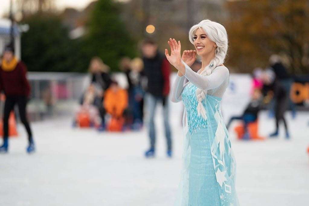 The ice rink at Tunbridge Wells