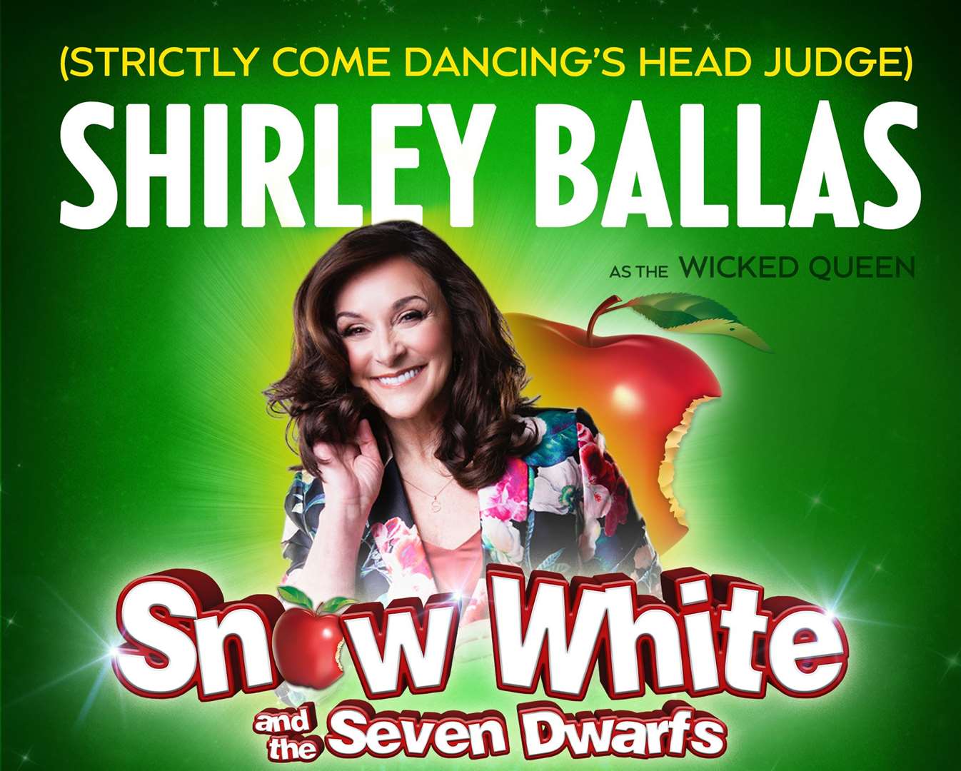 Strictly judge Shirley Ballas will be in panto at the Assembly Hall Theatre, Tunbridge Wells