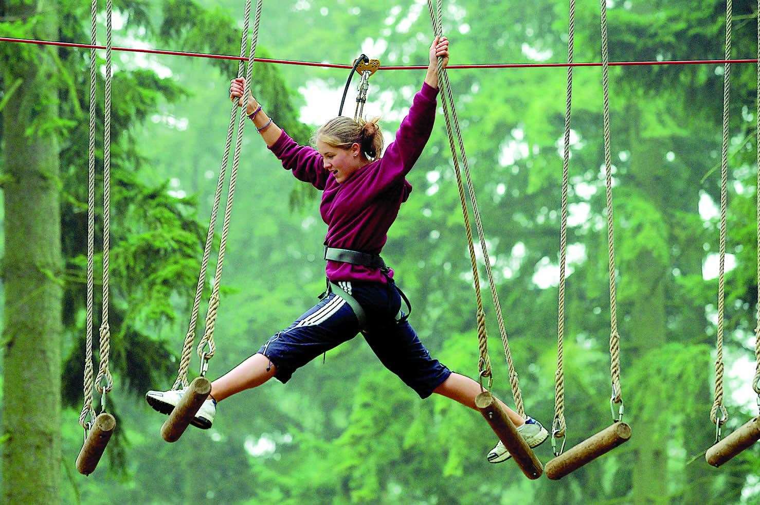 Go Ape is reopening both sites in Kent