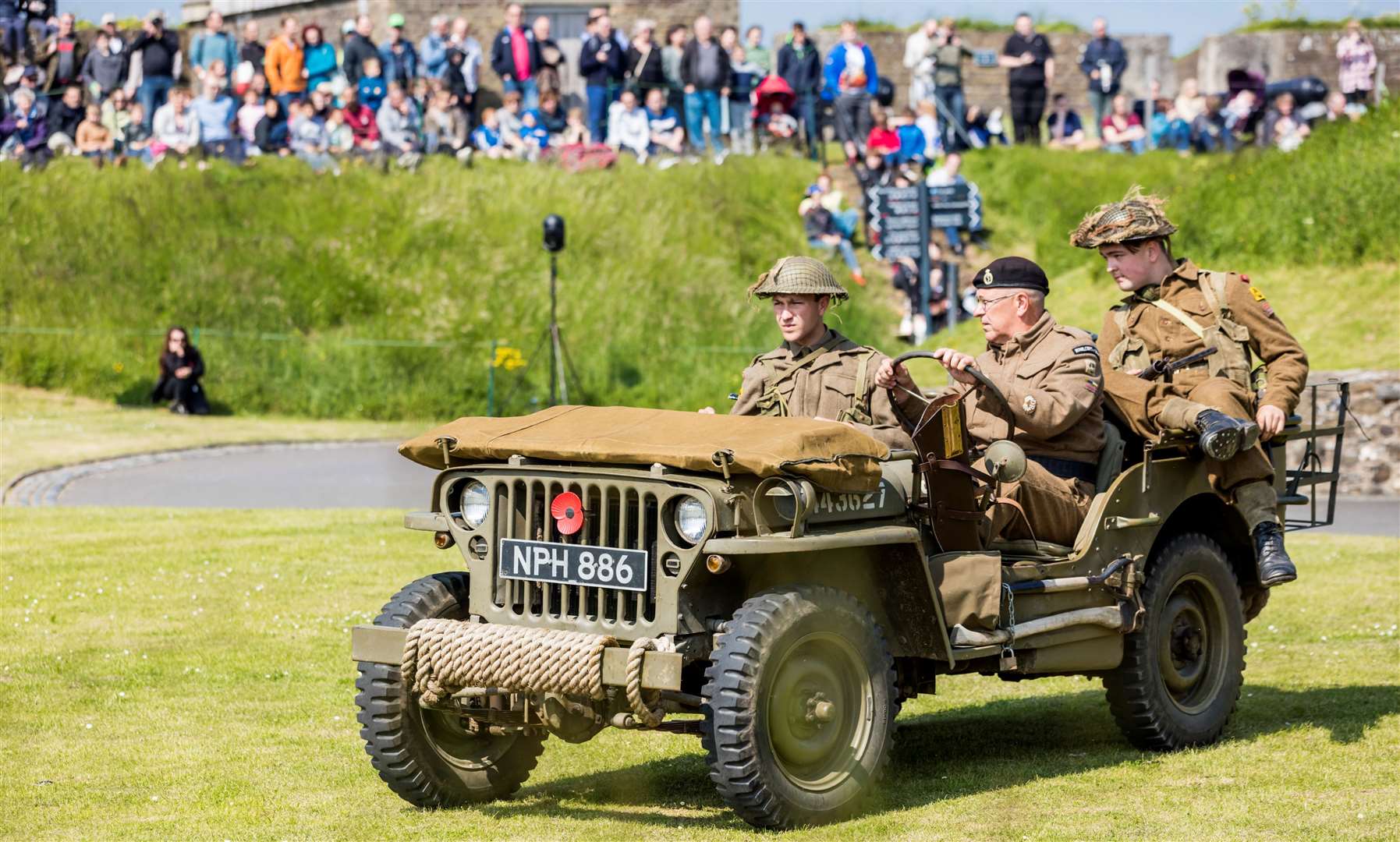 Lots of Kent attractions are putting on special events for Father’s Day, including the World War II Weekend at Dover Castle. Picture: © English Heritage