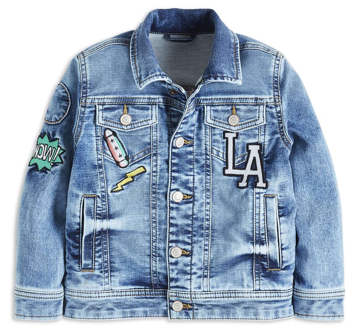Denim jackets are set to be big news this year. Deck your littl'un out in this soft, jersey version, for comfort and cred. Lindex Jersey Denim Jacket, available in sizes 128-170, £24.99 (www.lindex.com)