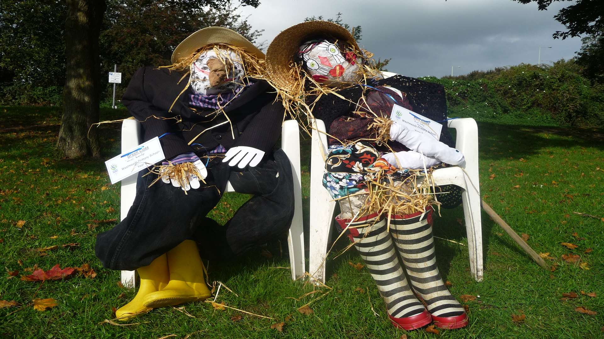 Westgate Parks is holding a Scarecrow Trail