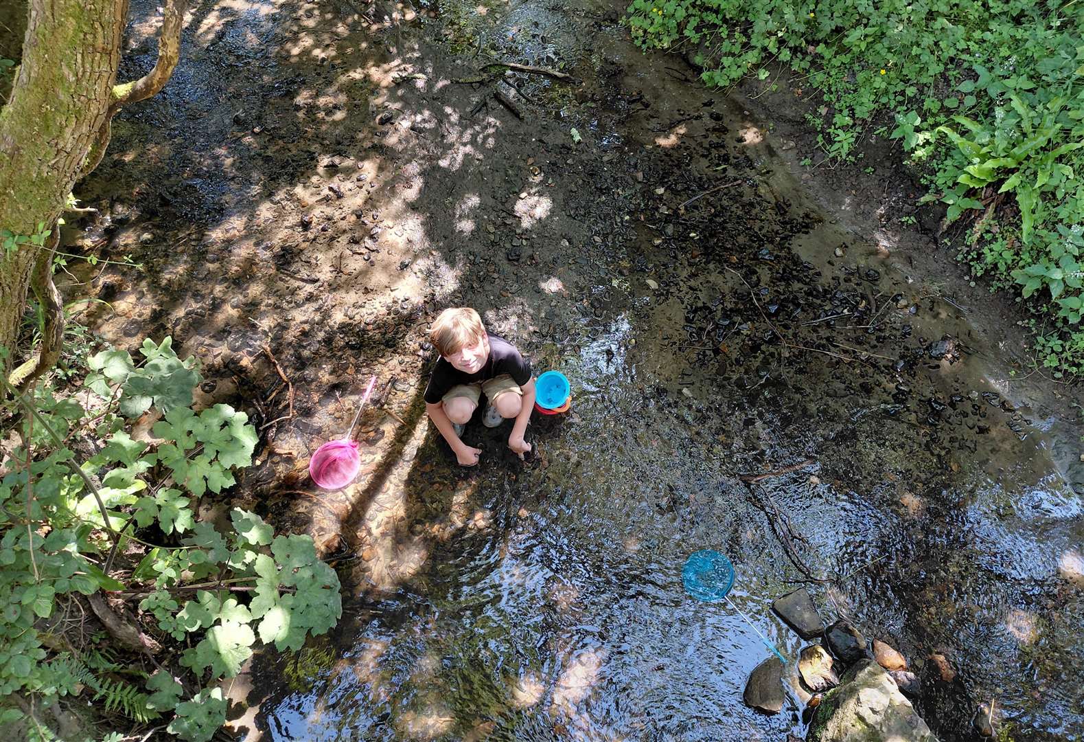 Max paddling in the stream