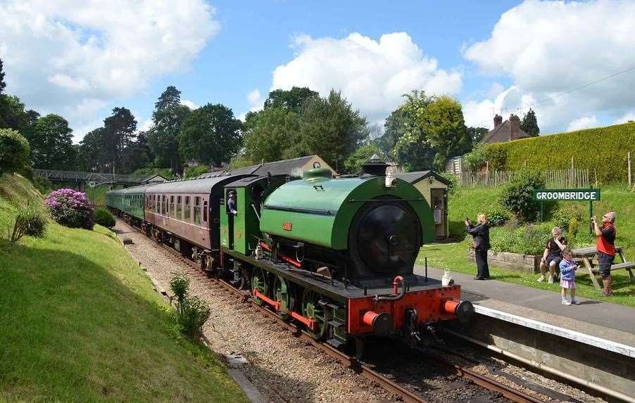 Spa Valley Railway is running services across the three-day weekend