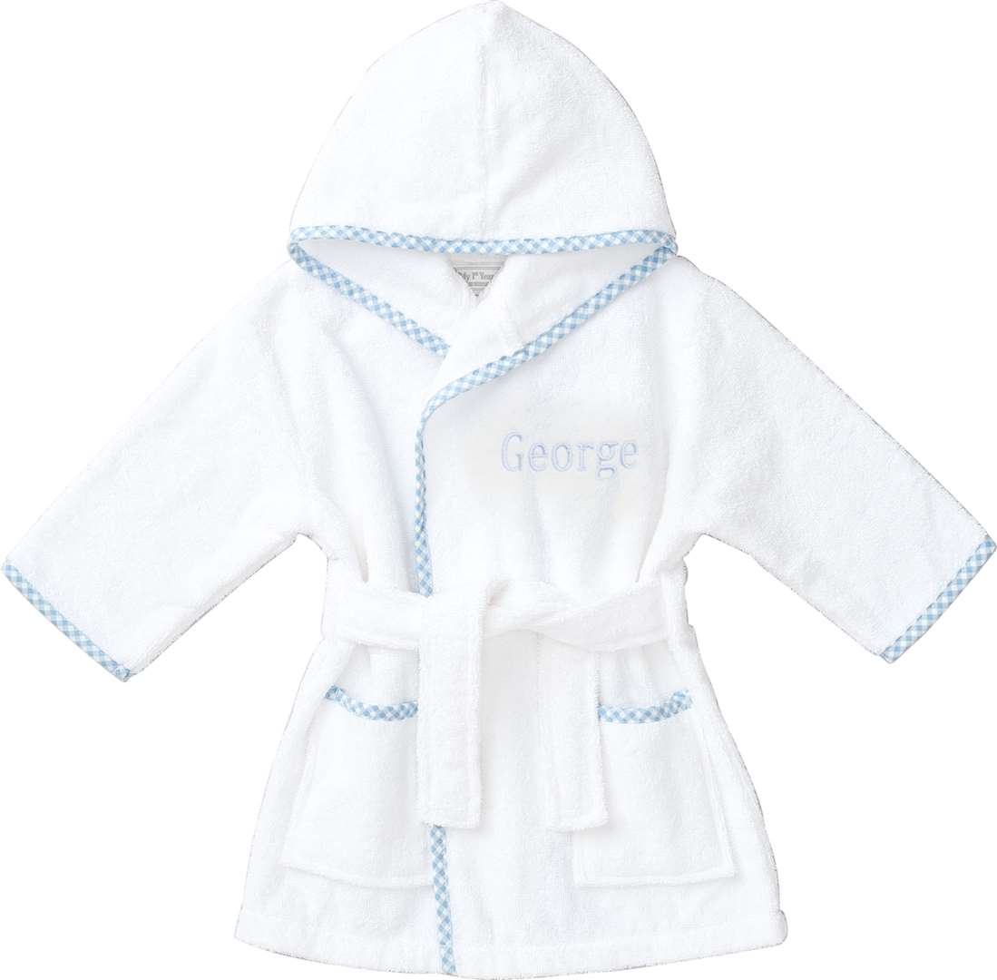 My1stYears Personalised Gingham Robe, £26