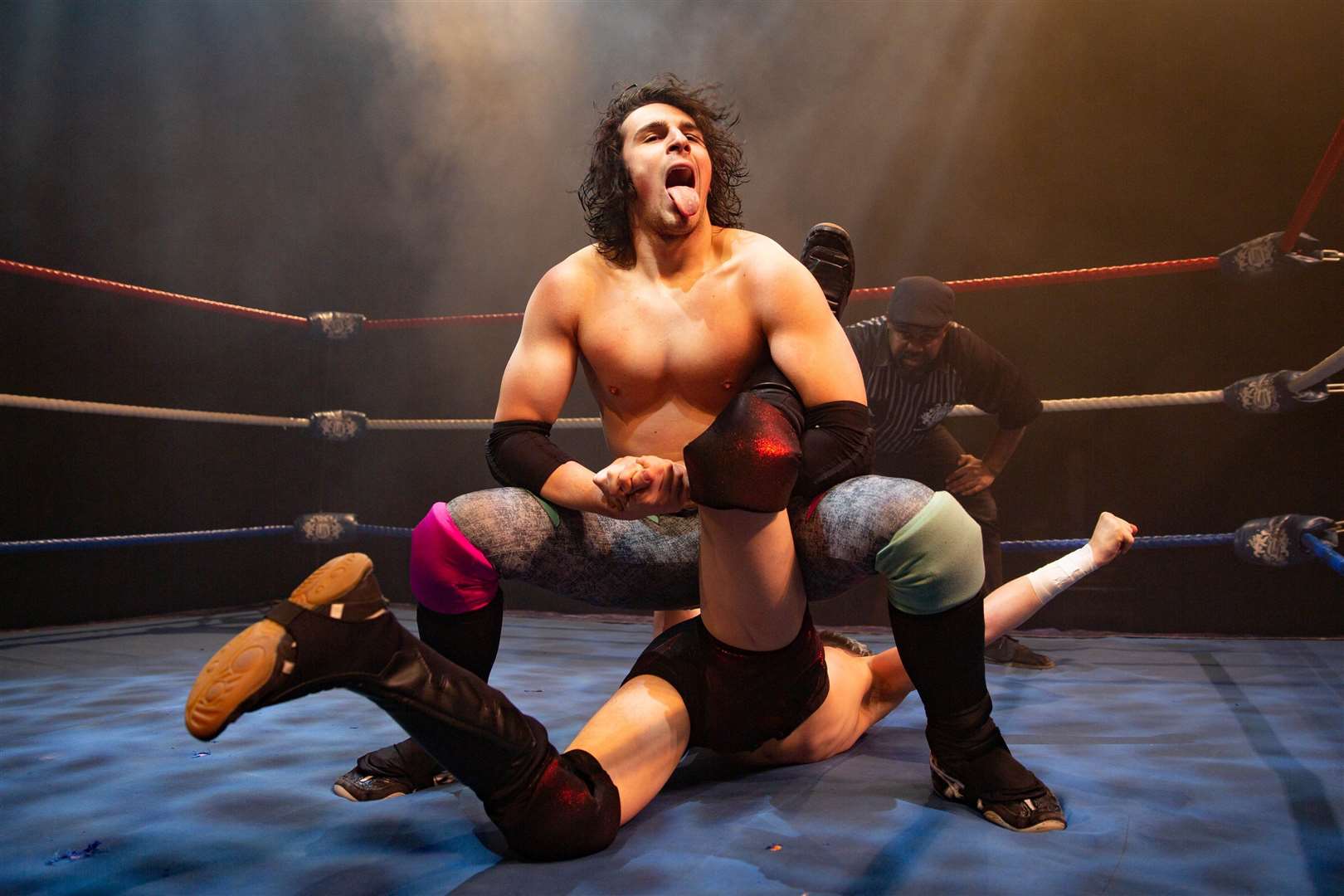 LDN wrestlers battle it out in Margate on Father's Day. Picture: LDN Wrestling