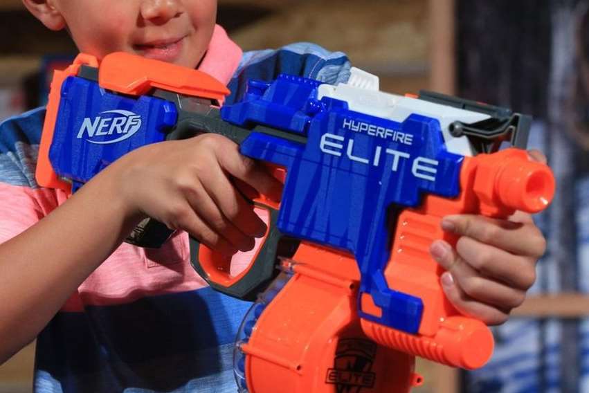 Nerf gun parties are growing in popularity. Stock picture.