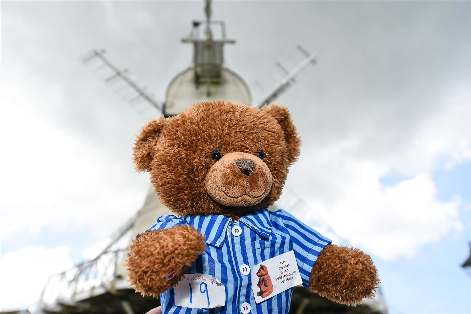 Teddy bears’ picnic at the windmill. Willesborough Windmill, Hythe Road, Ashford TN24 0QG. 030618 Picture: Alan Langley.... (2875148)