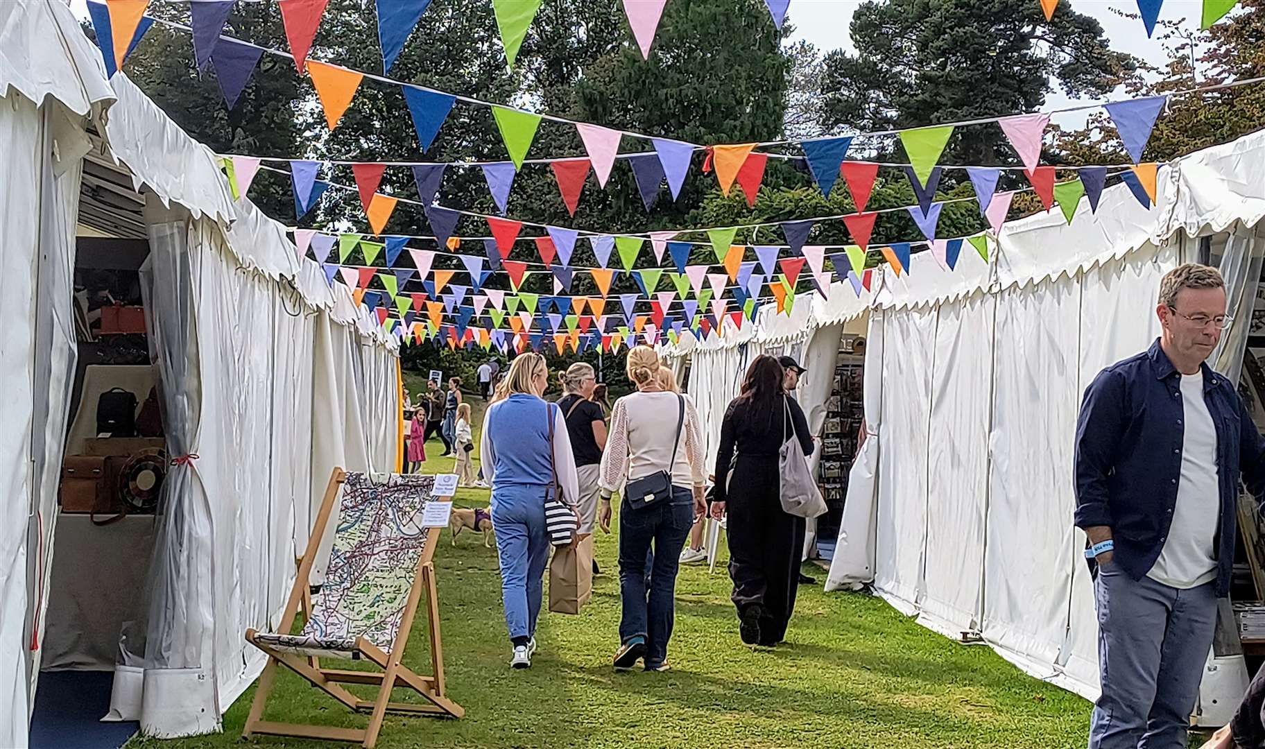 Pick up handmade art, jewellery, gifts and more at the Craft in Focus fair. Picture: Hever Castle and Gardens