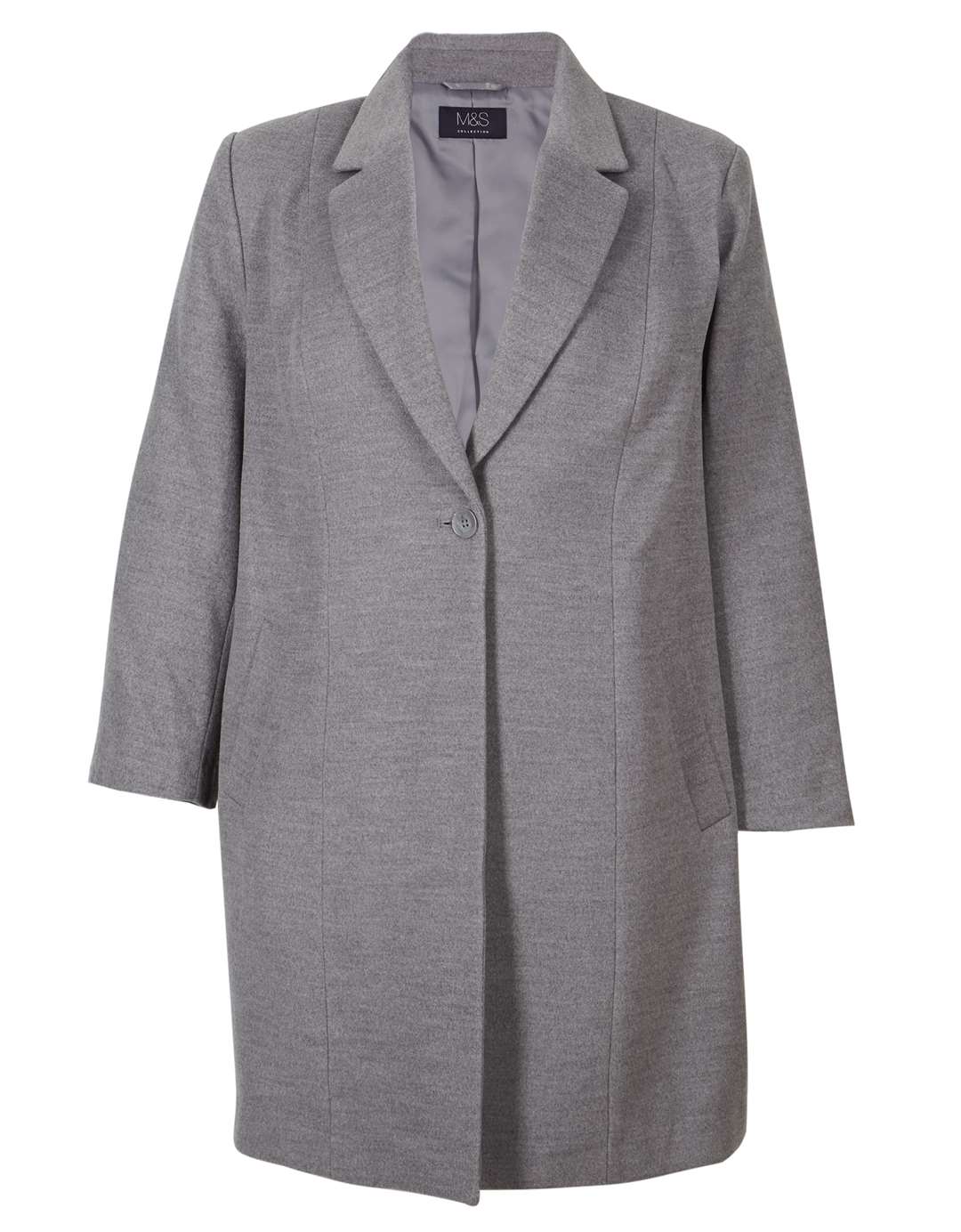 Single button coat, £69