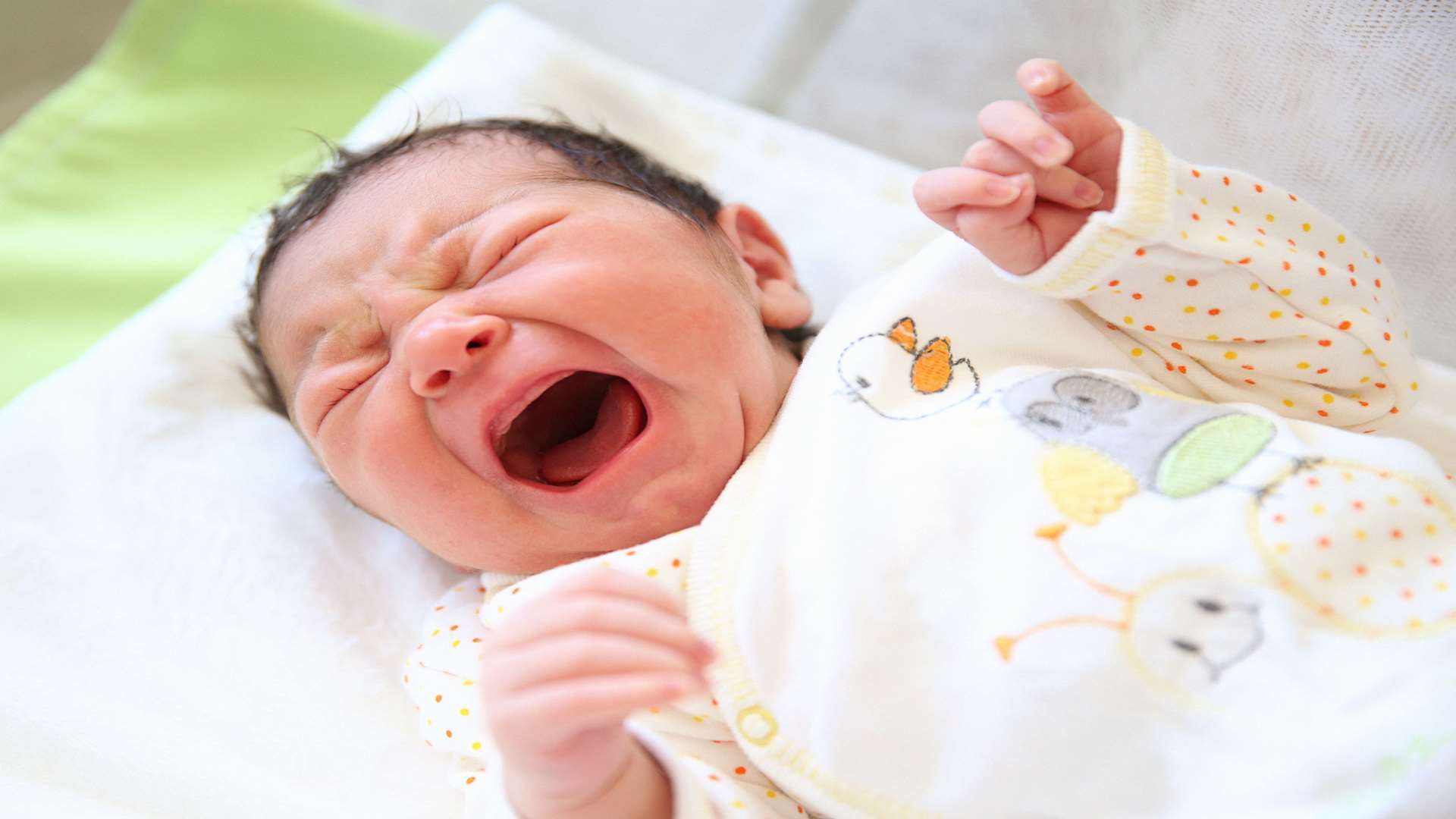 All babies cry and most of the time it's harmless and part of their natural instinct