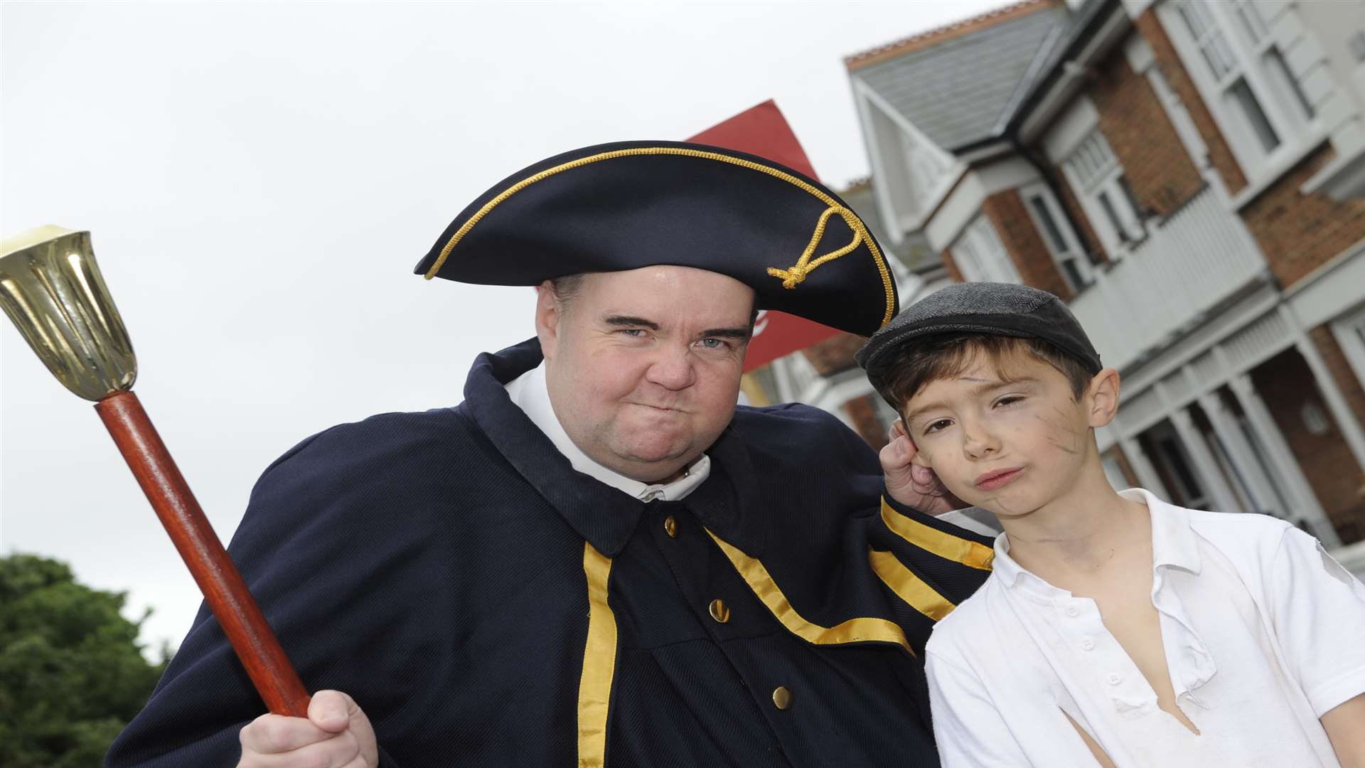 Parade to start the Broadstairs Dickens Festival