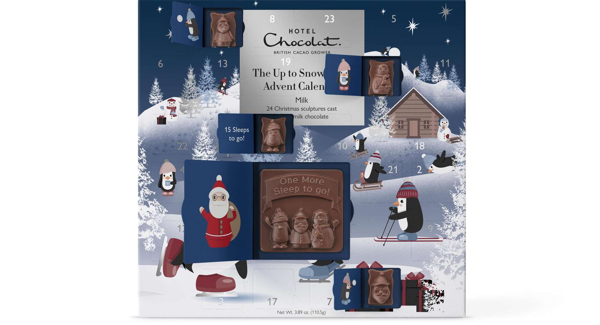 Hotel Chocolat have an advent calendar for kids big and small