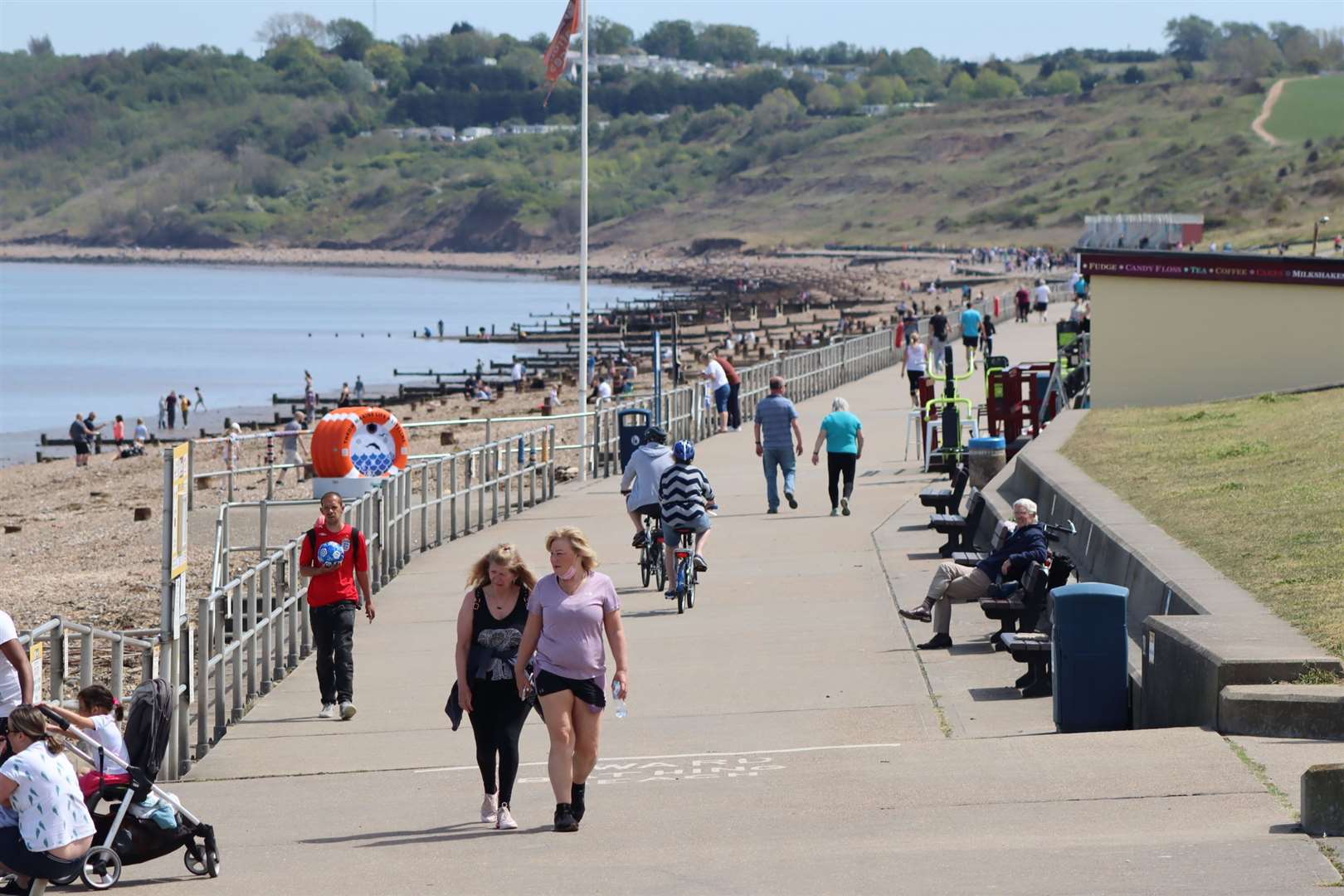 The promenade at The Leas, Minster, Sheppey