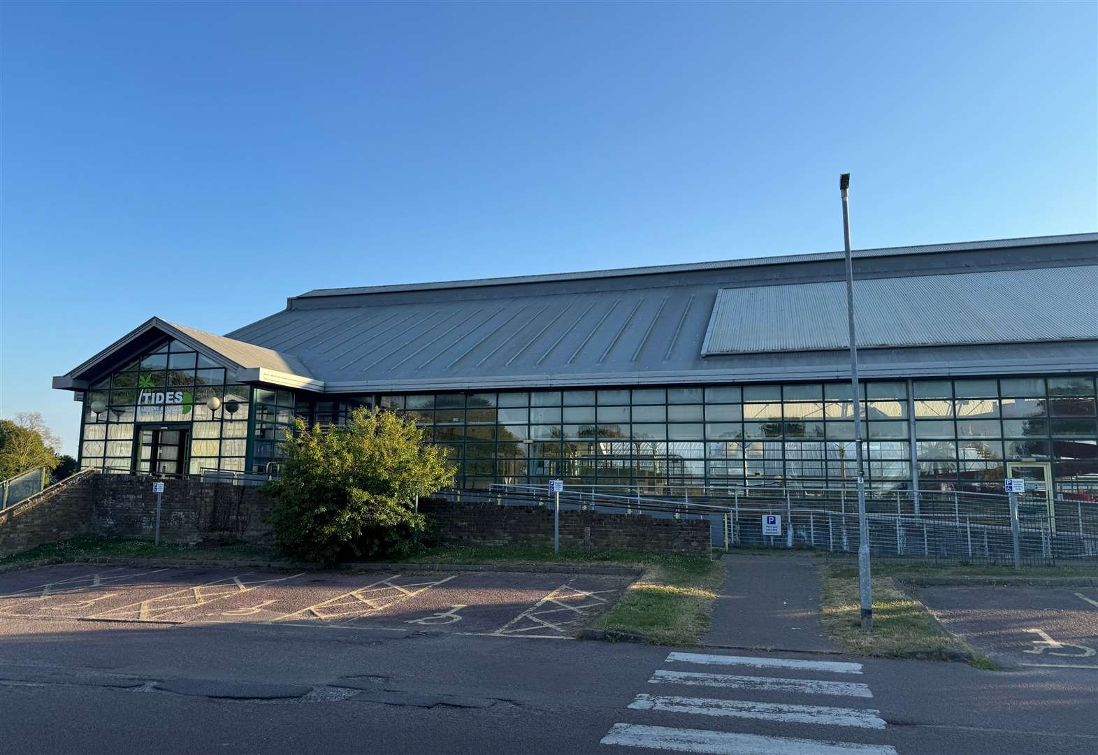 Tides Leisure Centre in Deal will soon be demolished. A new swimming pool will then be built in its place