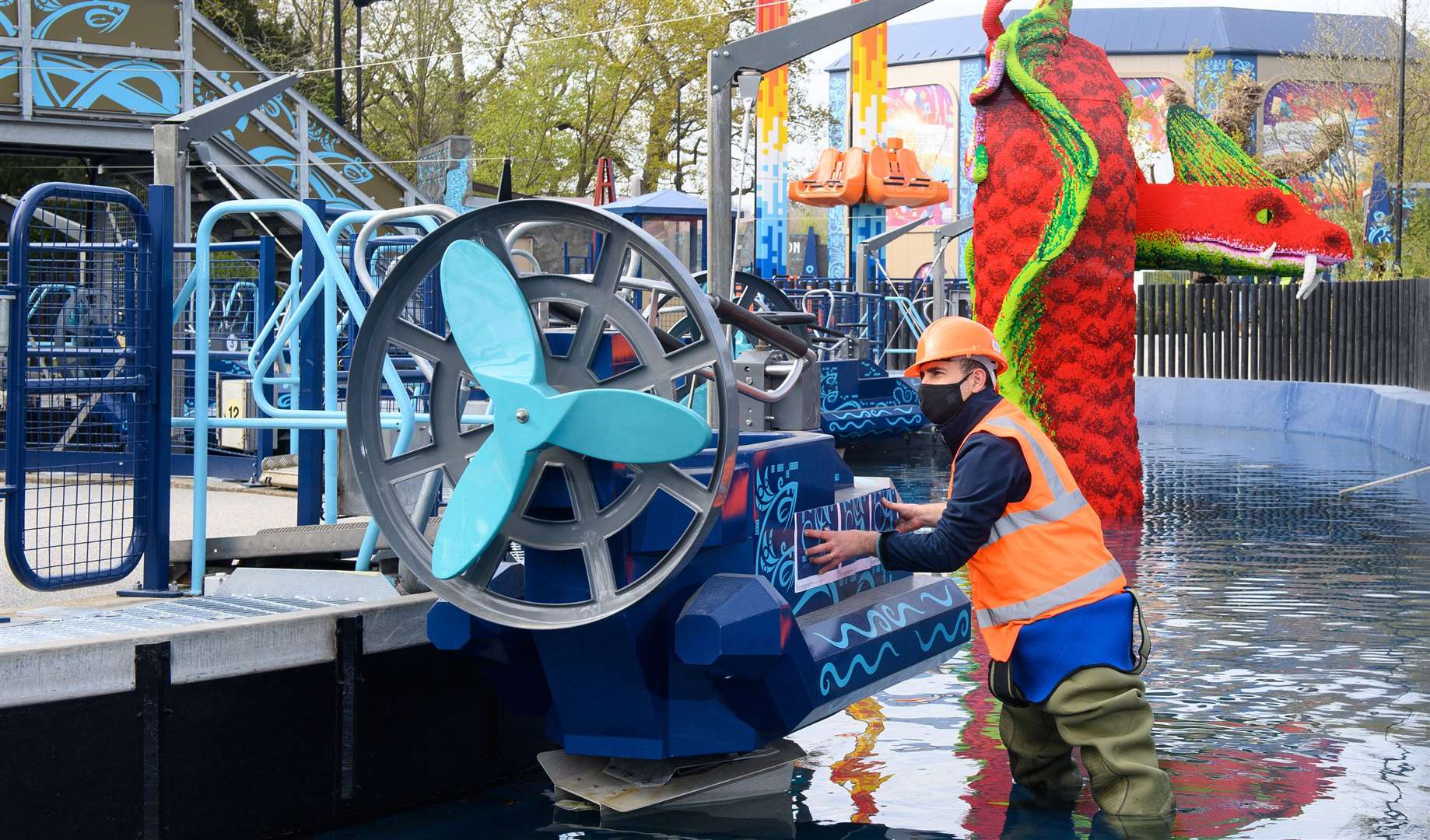 Water ride Hydra’s Challenge will soak visitors this summer