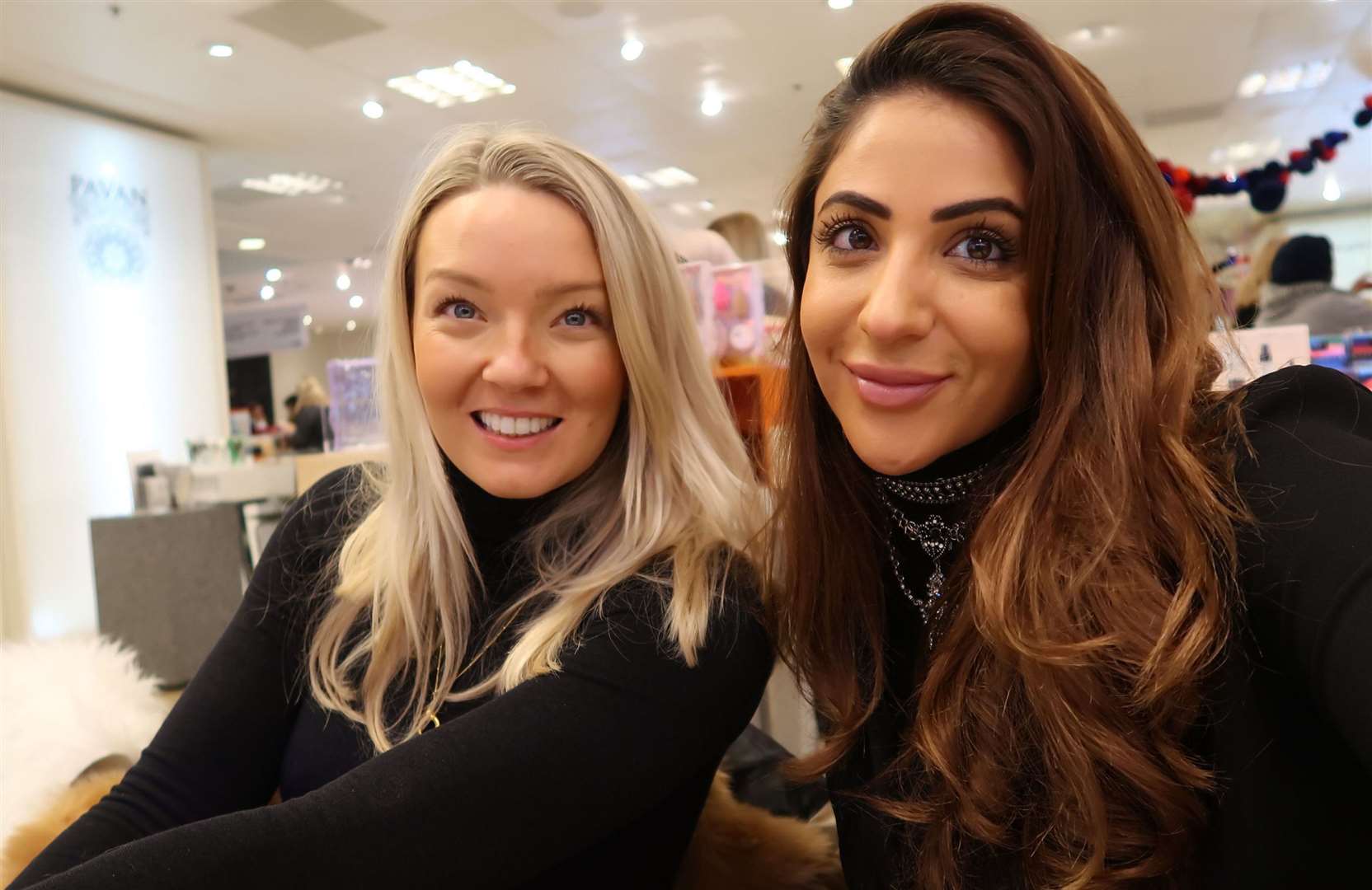 Beyou founders Charlotte Green, left, and Nawal Alkhedairy