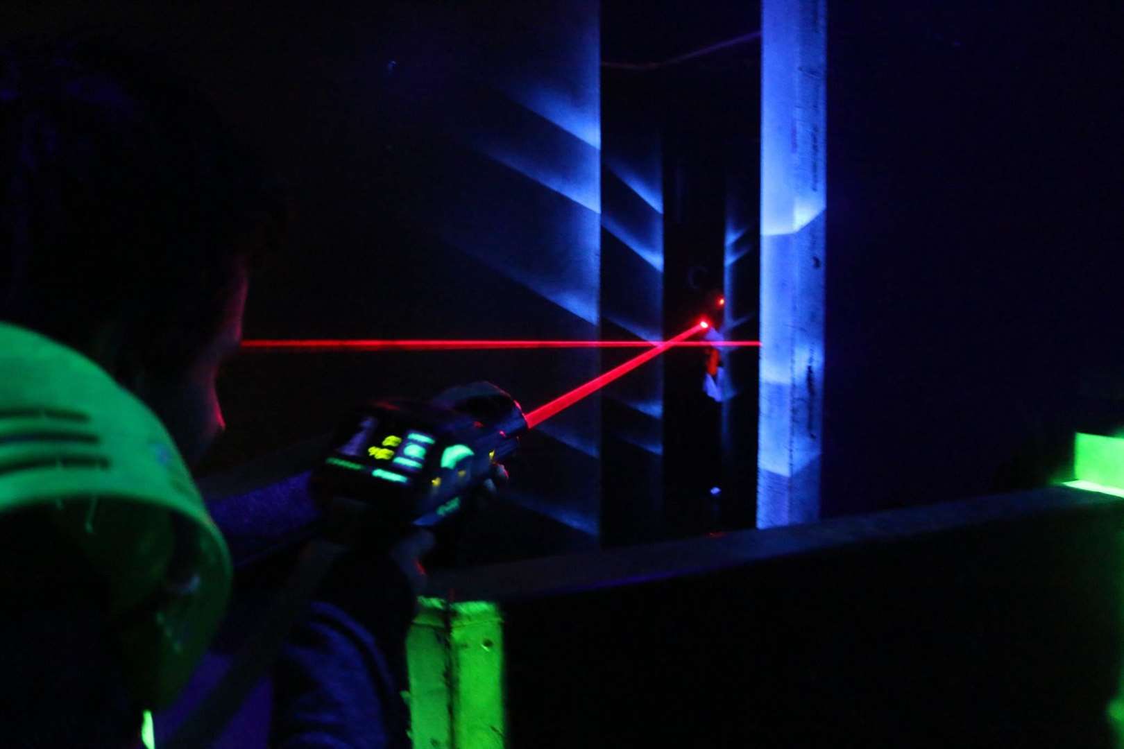 Laser tag in Whitstable is suitable for children ages six and above