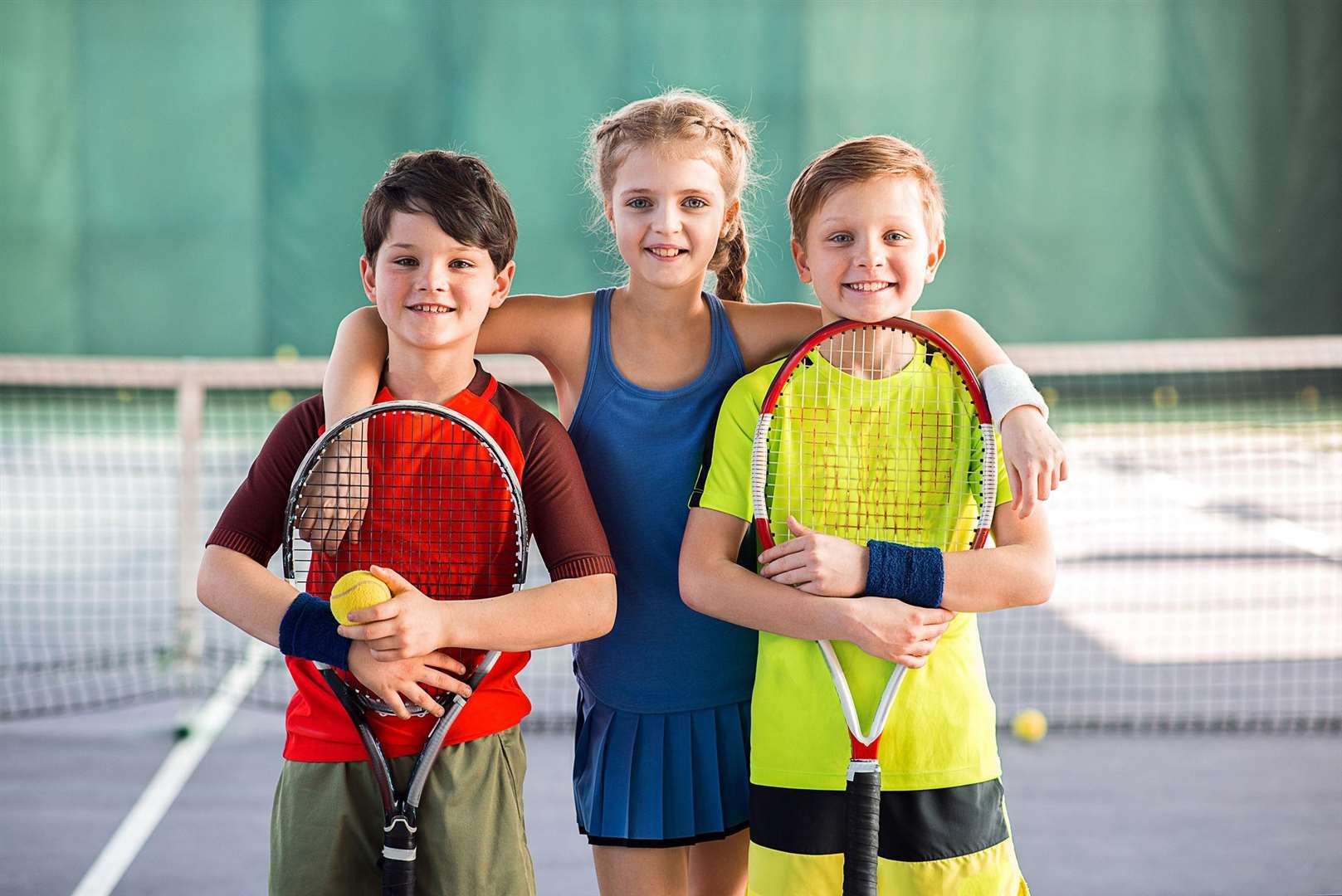 Tennis for Kids courses are designed for children who've never played and each session is fun, with some activities open to parents, too