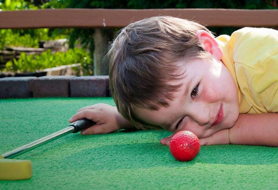 Adventure golf is open at Leeds Castle and in Tonbridge