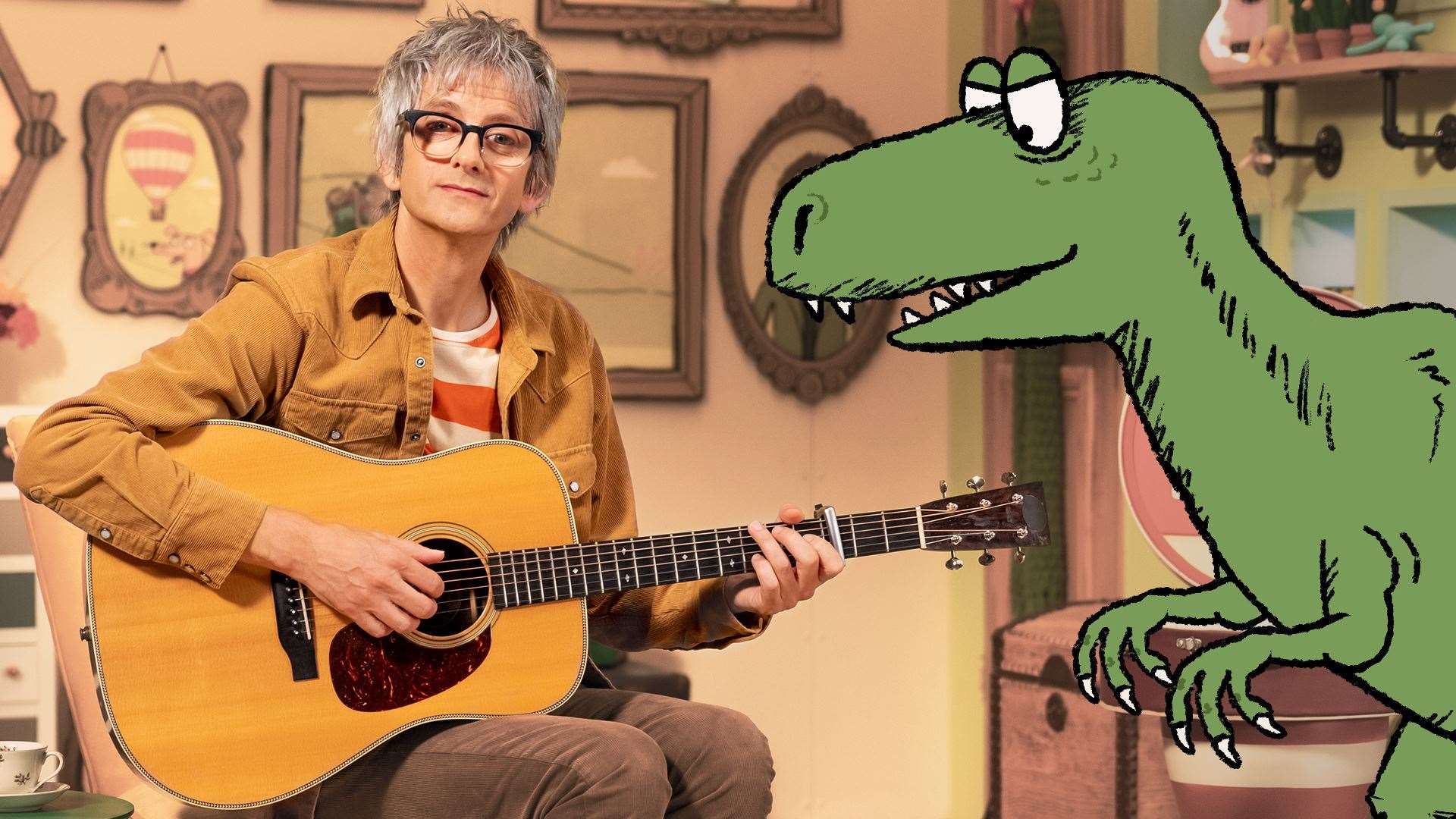 Nick will be joined by lots of characters for his songs