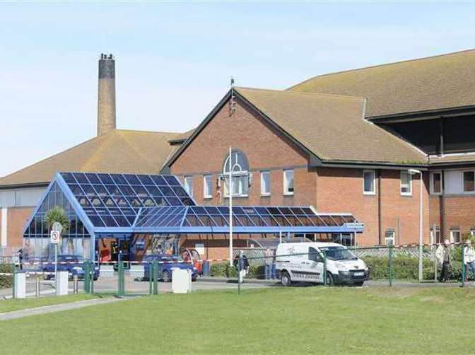 The QEQM hospital in Margate